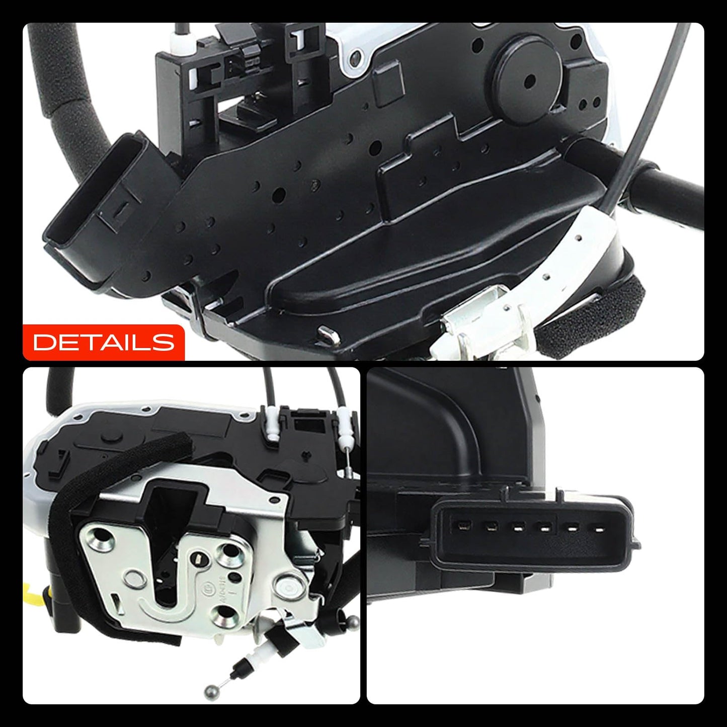 A-Premium Door Latch Lock Actuator Compatible with Nissan Vehicles - Rogue 2008-2015, Rogue Select 2014-2015, Sport Utility - Front Left Driver Side, Replace# 80501JM10A