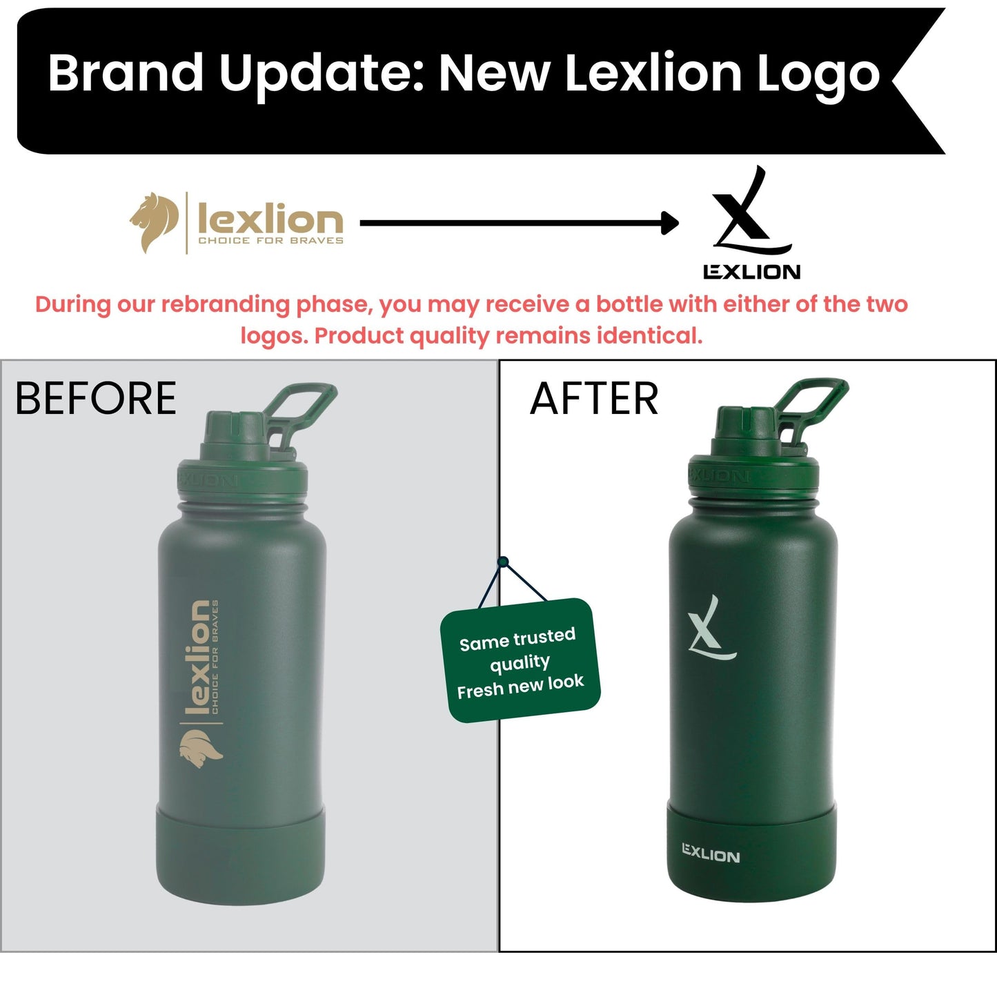 Lexlion Water Bottle 32 Oz, Triple Walled Insulated Stainless Steel Reusable, Wide Mouth, Fruit Diffuser-Thermal Leaf Infuser, Silicone Sleeve&Cleaning Brush, 3 Lids Leak Proof, Metal Mug Gallon