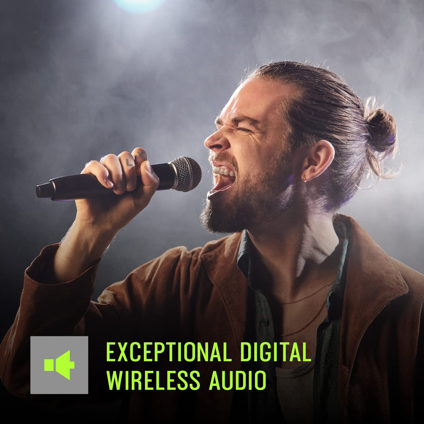 Shure GLX-D+ Dual Band SB904 Lithium-Ion Rechargeable Battery with up to 12 Hours of Runtime, Compatible with GLXD+ Digital Wireless Systems (GLXD1+ Bodypacks and GLXD2+ Handheld Transmitters)