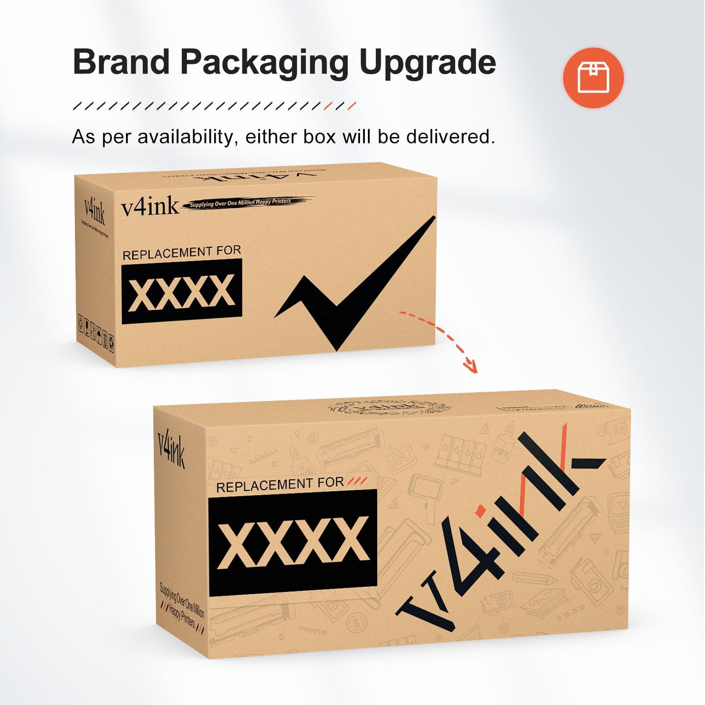 v4ink 4PK TN450 Toner Cartridge Compatible Replacement for Brother TN450 TN420 Toner Cartridge High Yield Black Ink for HL-2240d HL-2270dw HL-2280dw MFC-7360n MFC-7860dw IntelliFax 2840 2940 Printer