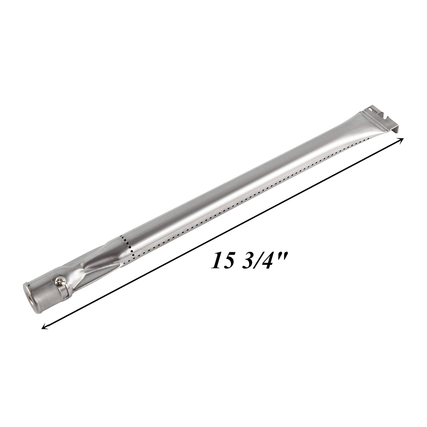 15.75-inch Tube Burner for Broil-Mate Gas Grill Models, Durable Stainless Steel Burner for Select Barbecue Replacement Parts, Set of 5-Pack (5)