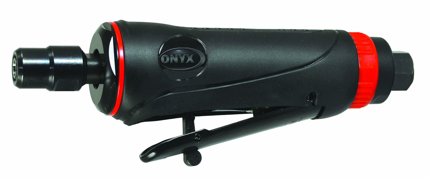 Astro Pneumatic 201 Onyx Composite 1/4-Inch Mini Die Grinder with Safety Lever