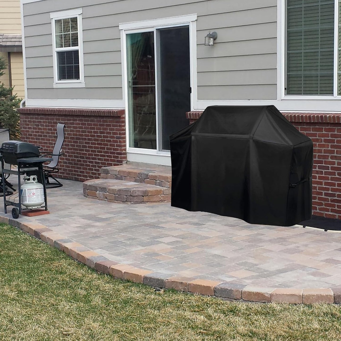 BBQ Cover for Napoleon Prestige PRO 500 and Prestige 500 Series BBQ Grill Cover, Heavy Duty 600D Oxford Barbecue Covers for Napoleons BBQ Cover 61500