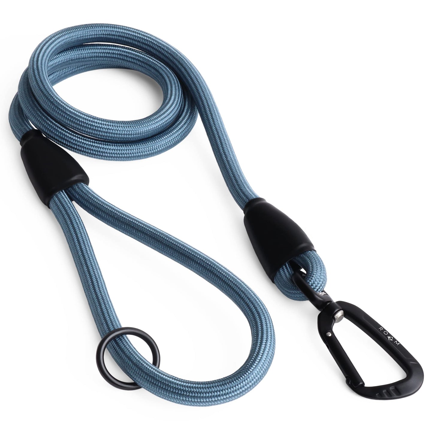 MADE TO ROAM Premium Everyday Leash - Ultra Soft Dog Leash with Aviation Aluminum Carabiner for Small, Medium, Large Dogs - California Horizon, 6ft (Rubber Coated Metal Clamps)