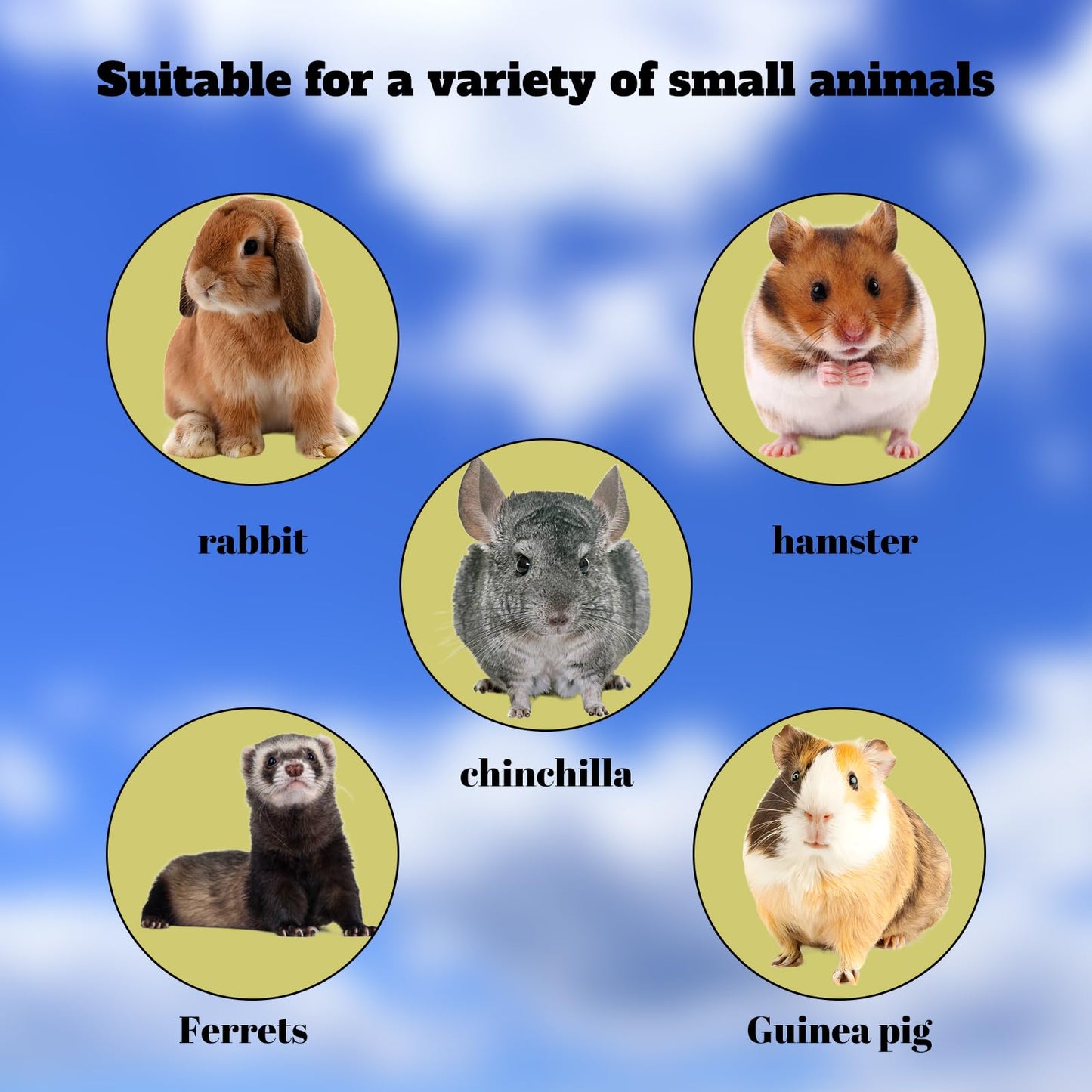 Wondfamiker Pet Cage-Liner Pee-pad Bedding-mat - for Small Animal Guinea Pig Bunny Hamsters Rabbit Chinchillas Rat Ferrets Hedgehogs Cat Dog Puppies 2 Packs (XL(27.55x39.37in))