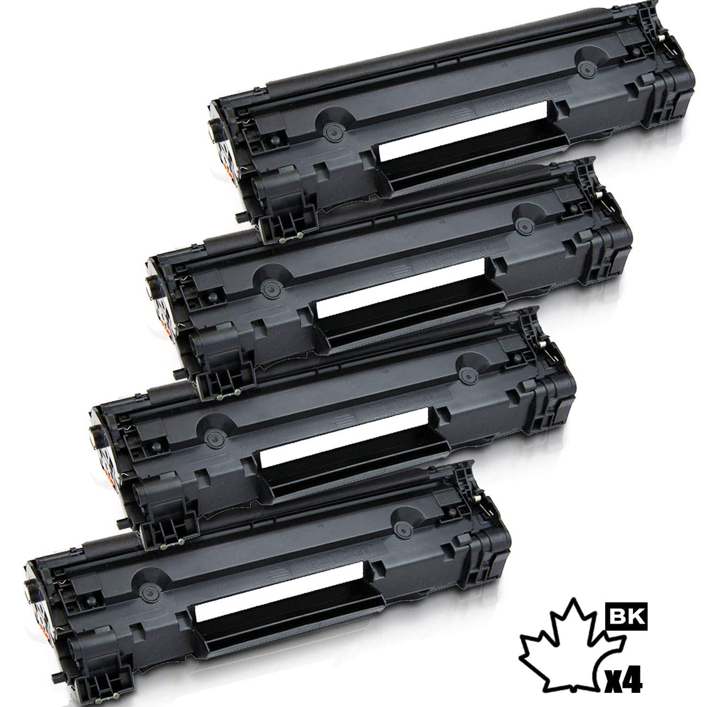 4 Inkfirst Compatible Toner Cartridges Replacement for HP CF283A 83A LaserJet Pro MFP M125a MFP M125rnw MFP M125nw M201dw M201n MFP M225dn MFP M225dw MFP M127fn MFP M127fw