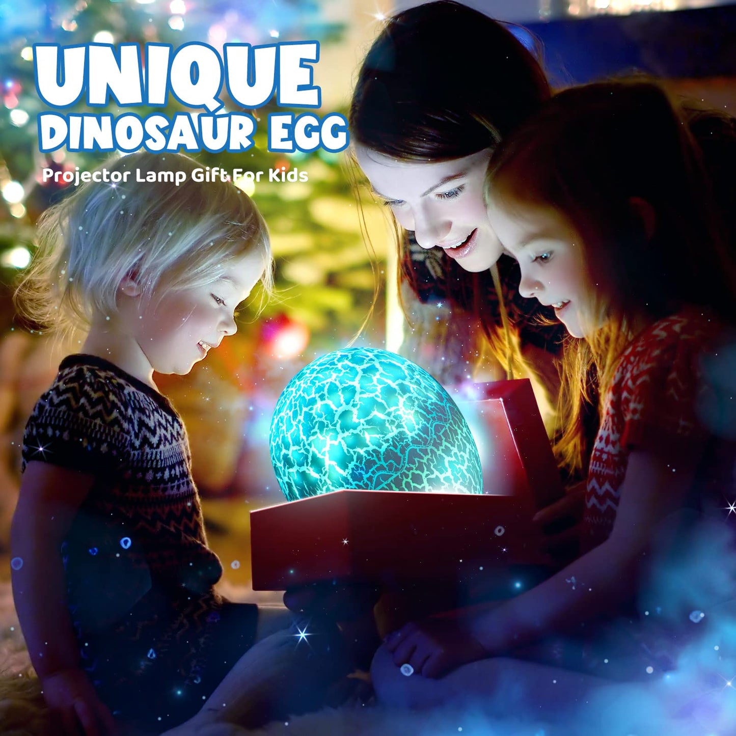 Dinosaur Egg Projector Night Light for Kids,Dinosaur Toys Sensory Toys for Autism,Birthday Gifts for Boys for 2 3 4 5 6 7 8+,Teens Adults Easter Gifts for Kids