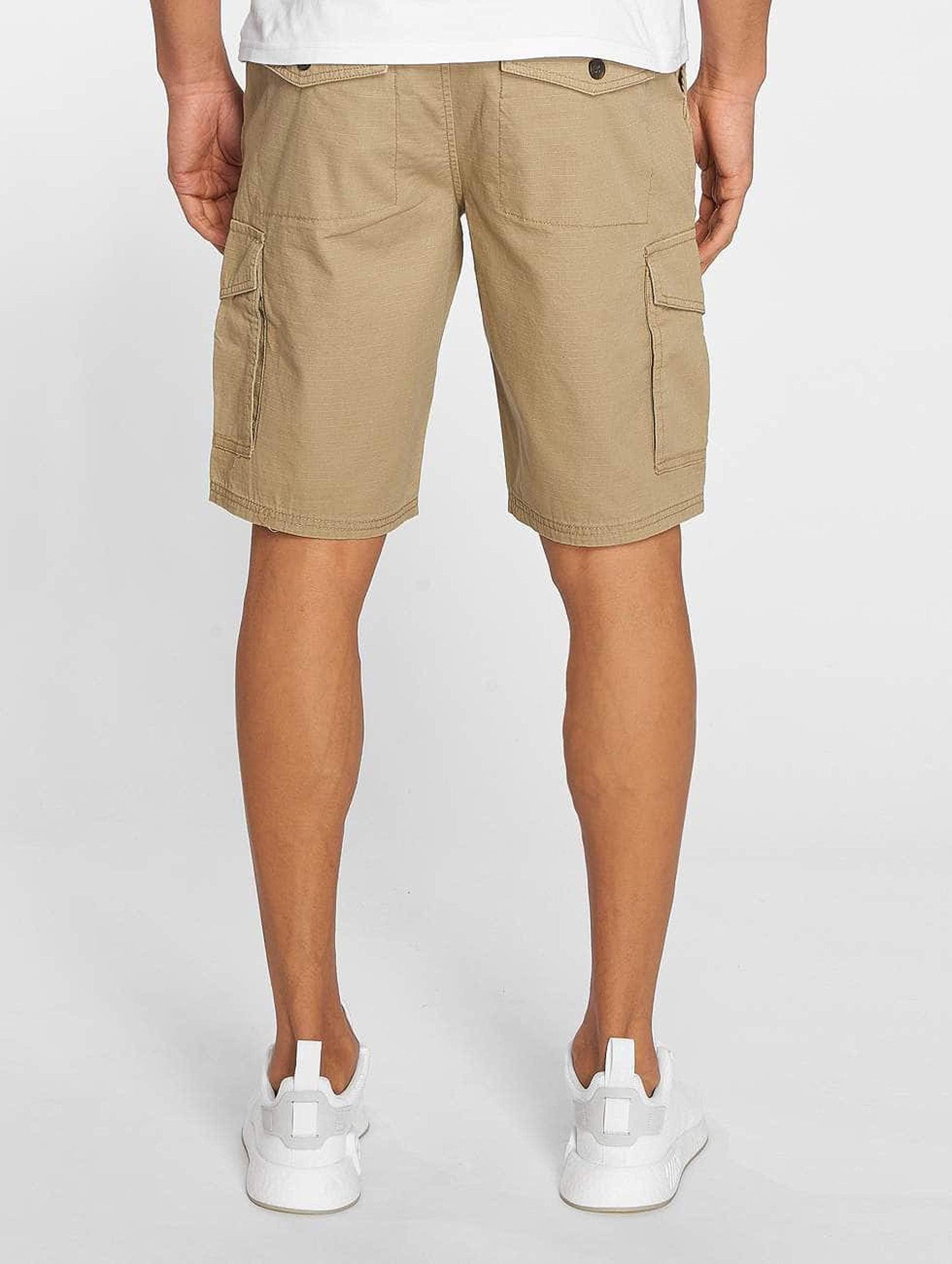 LRG Men's Lifted Research Group Shorts, British Khaki, 36