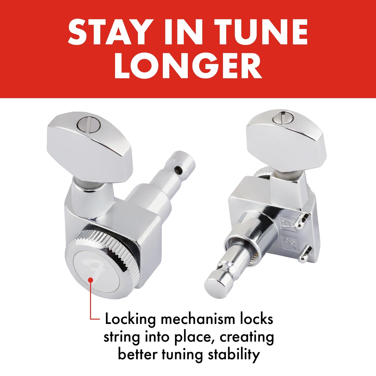 Machine Head Schaller 099-0818-100 Locking Chrome