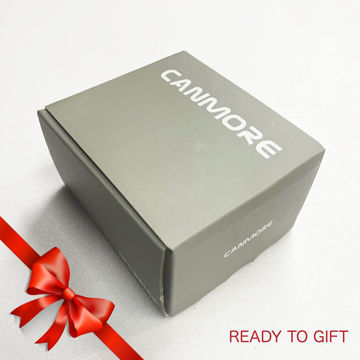 CANMORE TW353 Golf GPS Watch for Men and Women, High Contrast LCD Display, Free Update Over 41,000 Preloaded Courses Worldwide, Lightweight Essential Golf Accessory for Golfers, Black/Gray