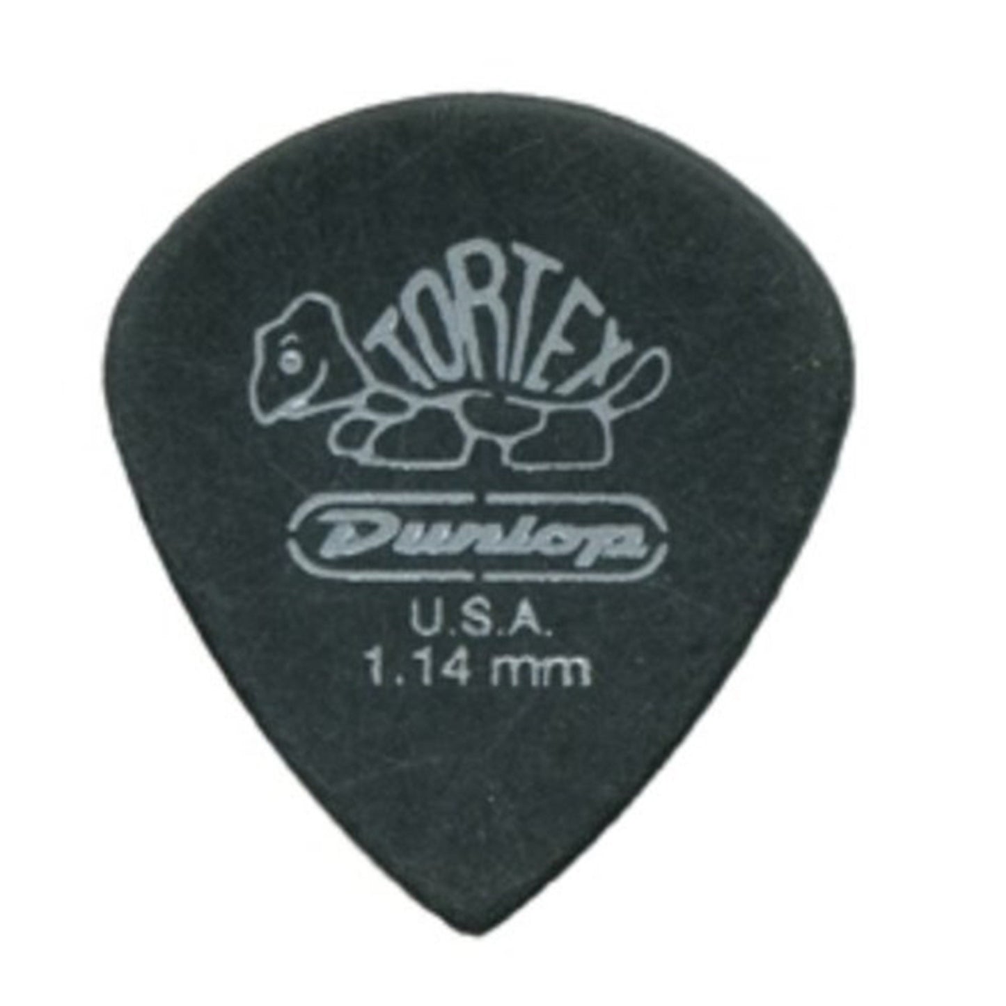 Dunlop 482R1.14 Tortex Pitch Black Jazz III, 1.14mm, 72/Bag