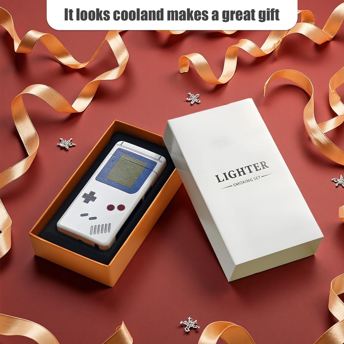 BAHASA Electric Lighter - USB Rechargeable Plasma Lighter, Windproof Flameless Lighters, Perfect for Retro Gaming Gifts, Men's Birthday Gifts