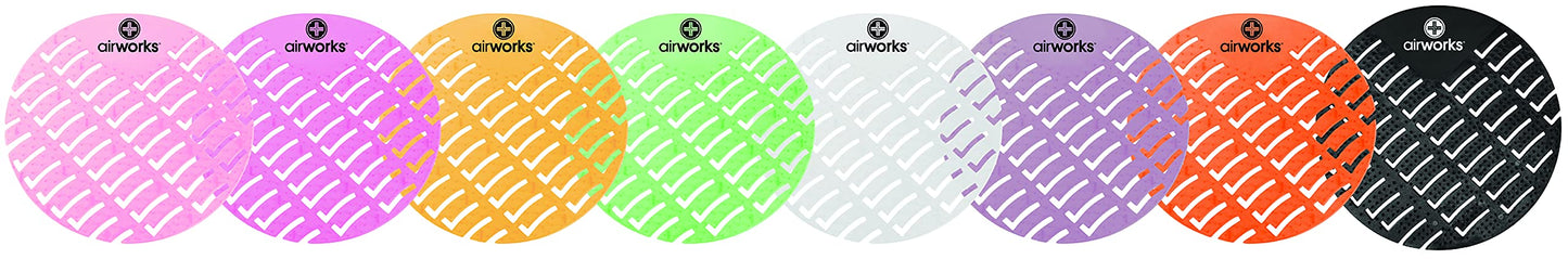 Hospeco Airworks AWUS231-BX Yellow Citrus Grove Urinal Screen (Box of 10)