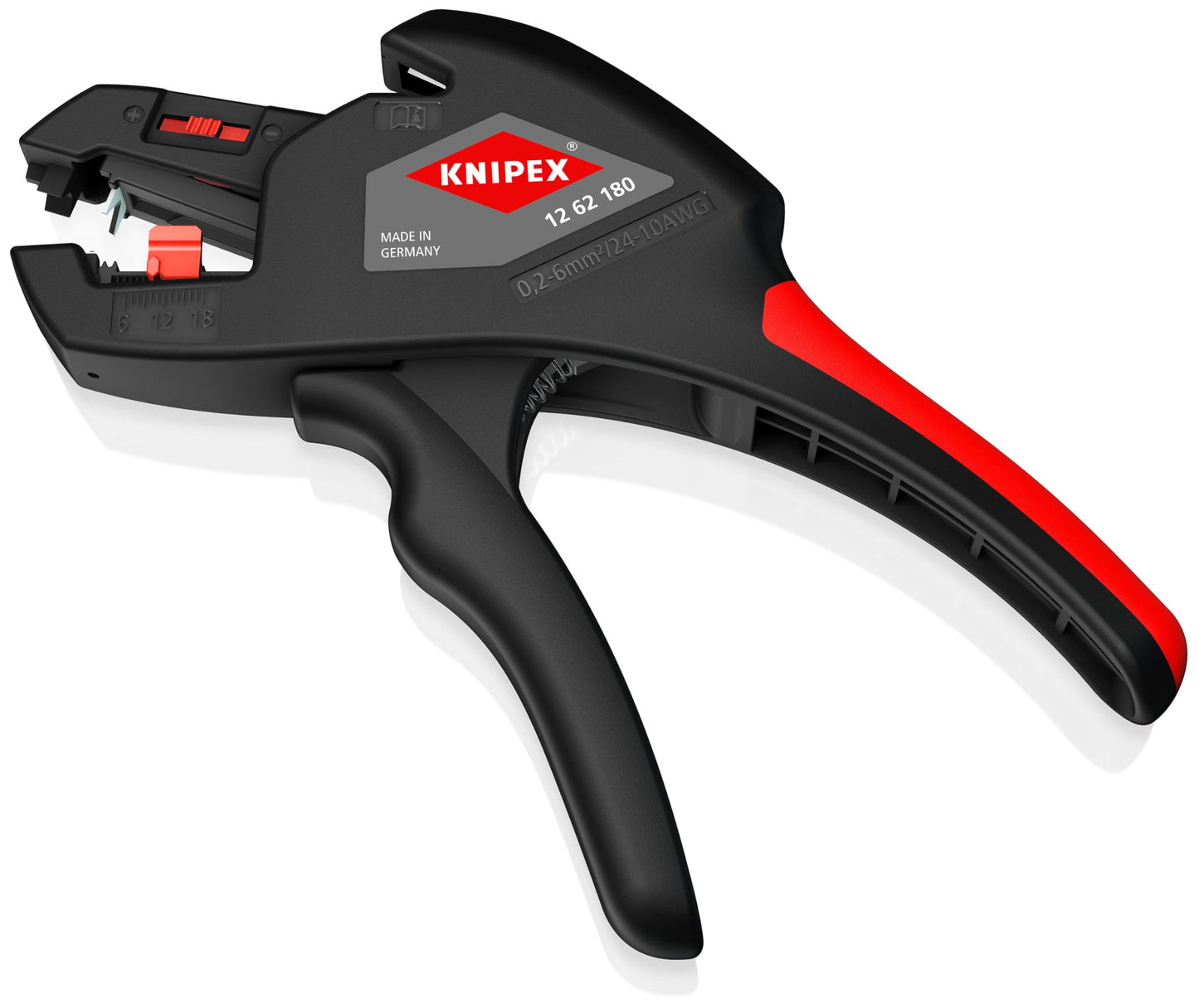 Knipex 12 62 180 7,09" Insulation Strippers