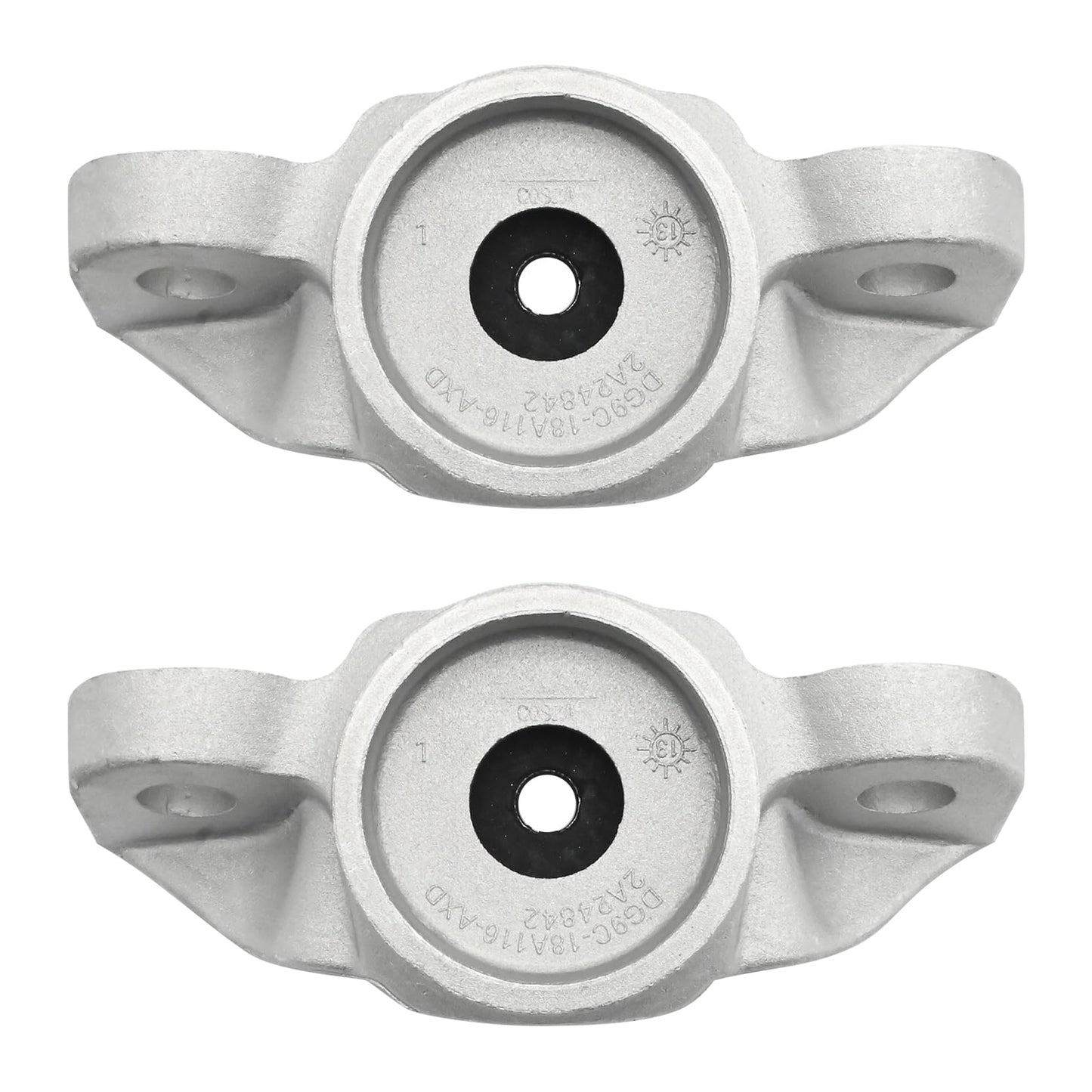 DUZFOREI 2 Pcs DG9Z18A161C Rear Upper Suspension Strut Mount, Replacement for Ford Fusion 2013-2019, Replacement for Lincoln MKZ 2013-2019, Replaces AD-1115