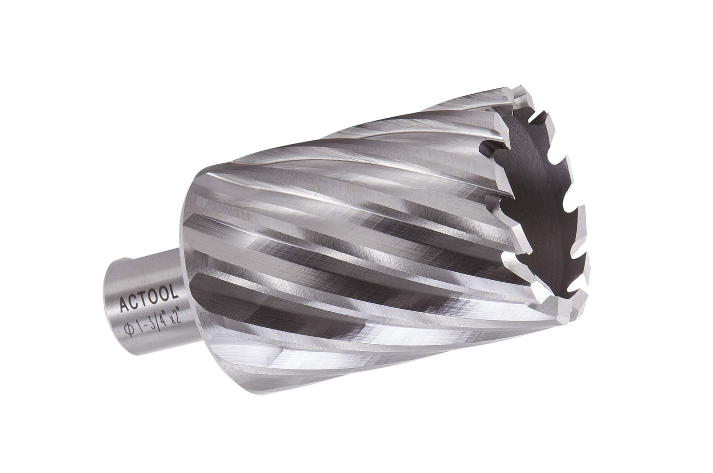 ACTOOL 1-3/4" Diameter × 2" Depth of Cut HSS ANNULAR CUTTER