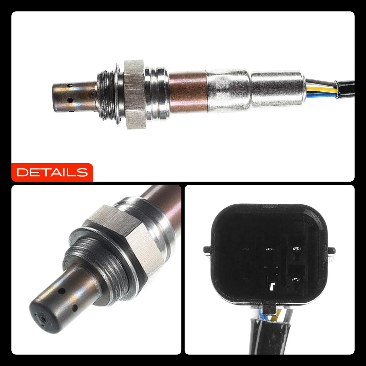 A-Premium O2 Oxygen Sensor Compatible with Mazda 3 2006 2007 2008 2009 2010 2011 2012 2013, 5 2008 2009 2010, 2.0L 2.3L, Upstream, Replace# LFL7188G1A, LF8R188G1