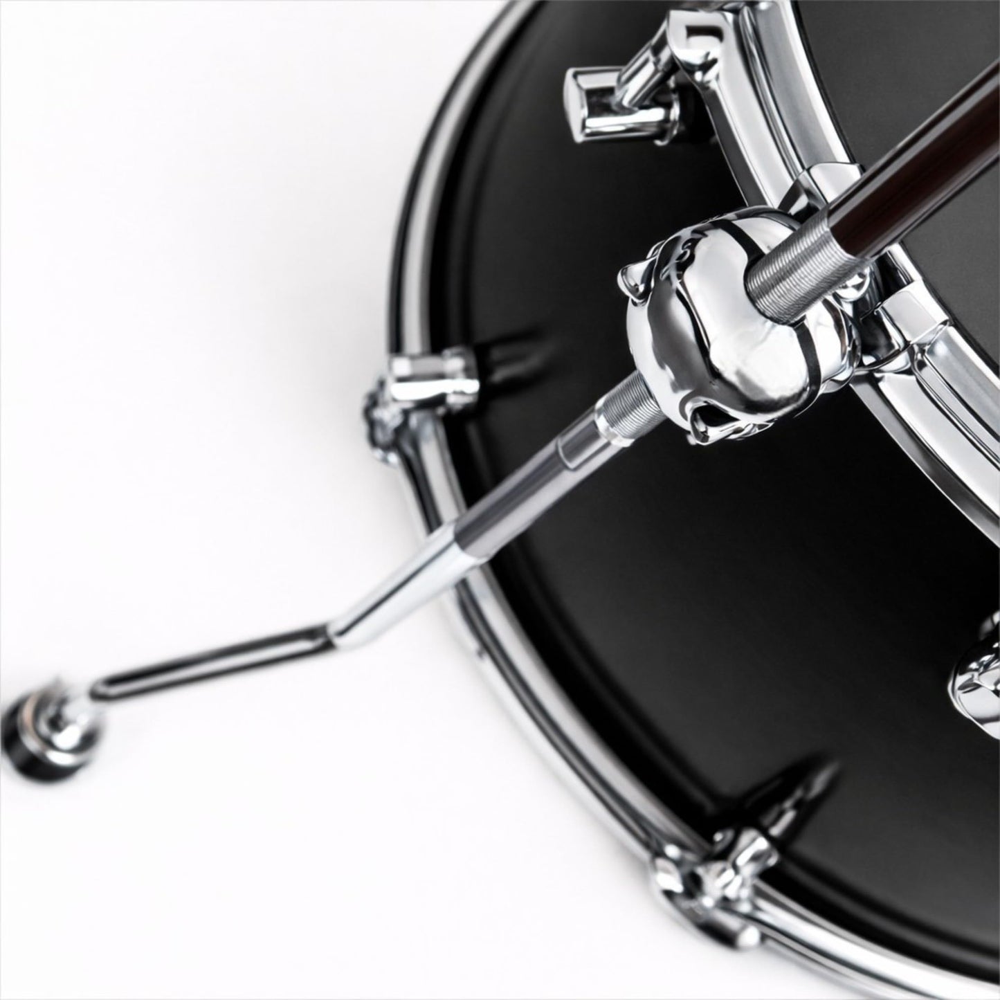 Cowbell Mount Bracket for Drums, Hoop Clamp for Cowbell, Tambourine, Splash Cymbal and Auxiliary Percussion, Fits Tom Hoops and Rounded Bass Drum Hoops