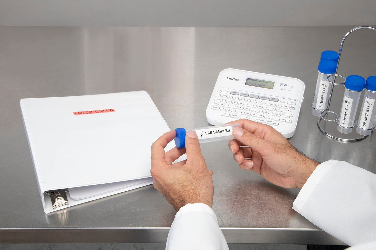 Brother P-Touch PTD-410 Label Maker