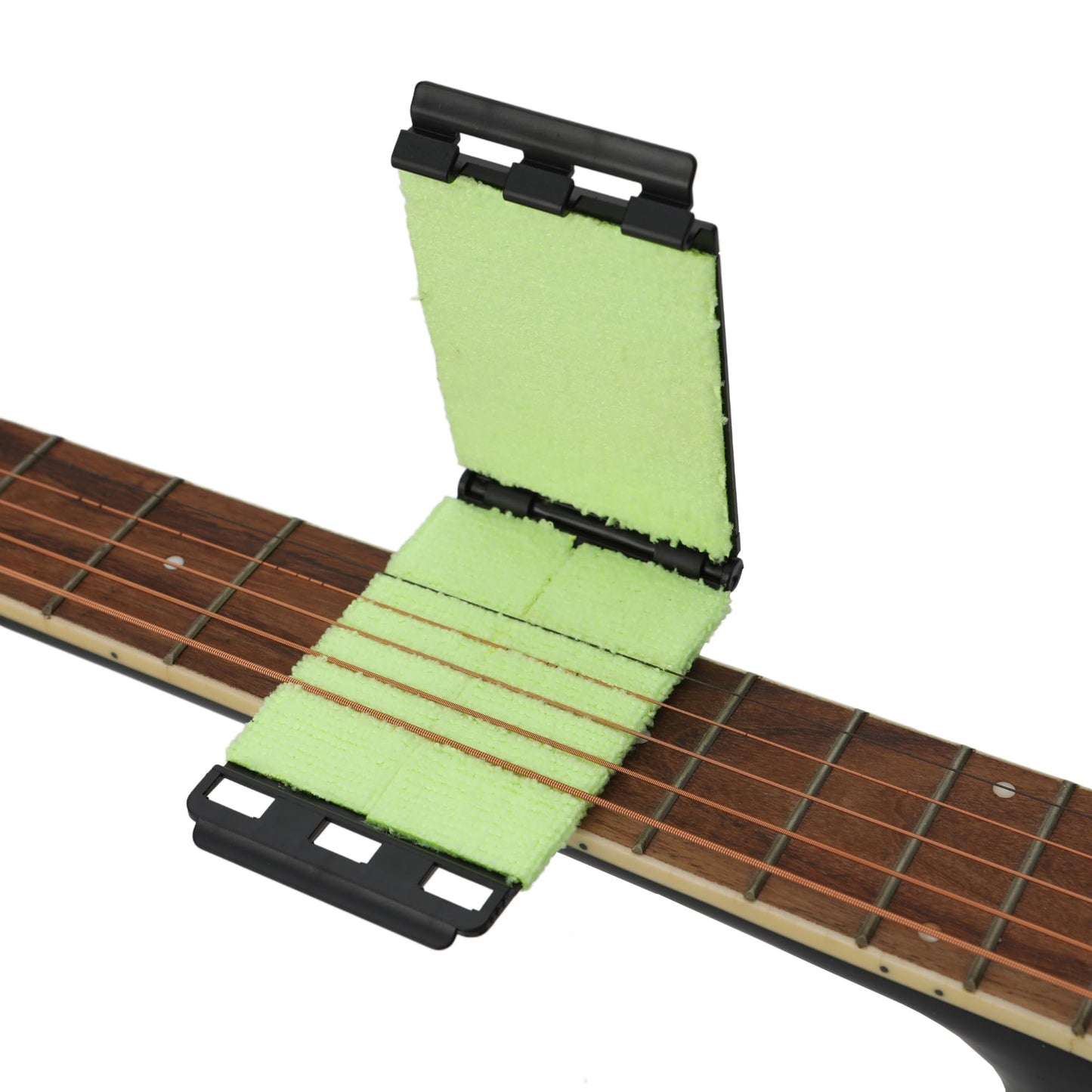 IRSTBL - 104 × 44 cm Guitar Work Mat & Adjustable Cork Neck Rest – Non-Slip Repair Cradle for Acoustic, Electric, Ukulele & Violin – Includes String Cleaner Tool & Carry Strap