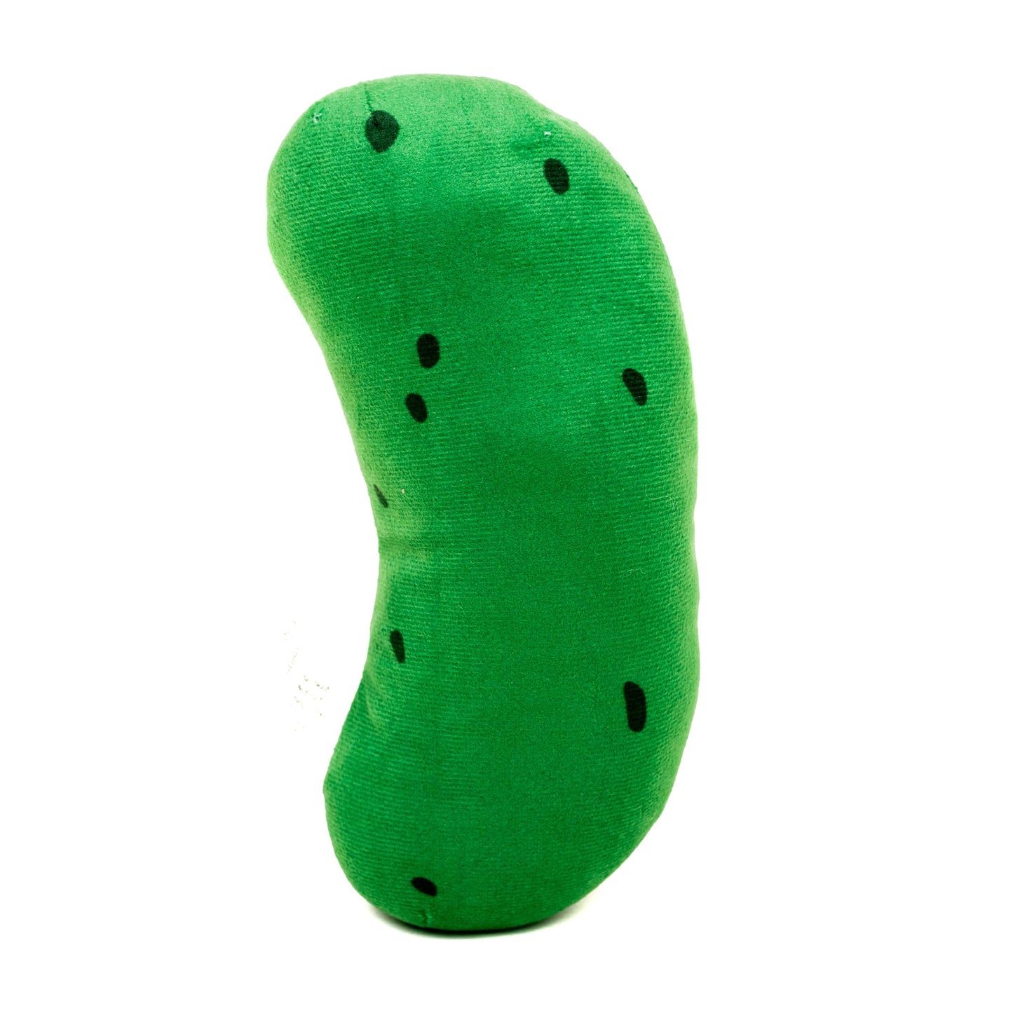 Buckle-Down Dog Toy, Comedy, Plush Squeaker Rick and Morty Pickle Rick Greens, DTPT-RMYR 10" x 3"