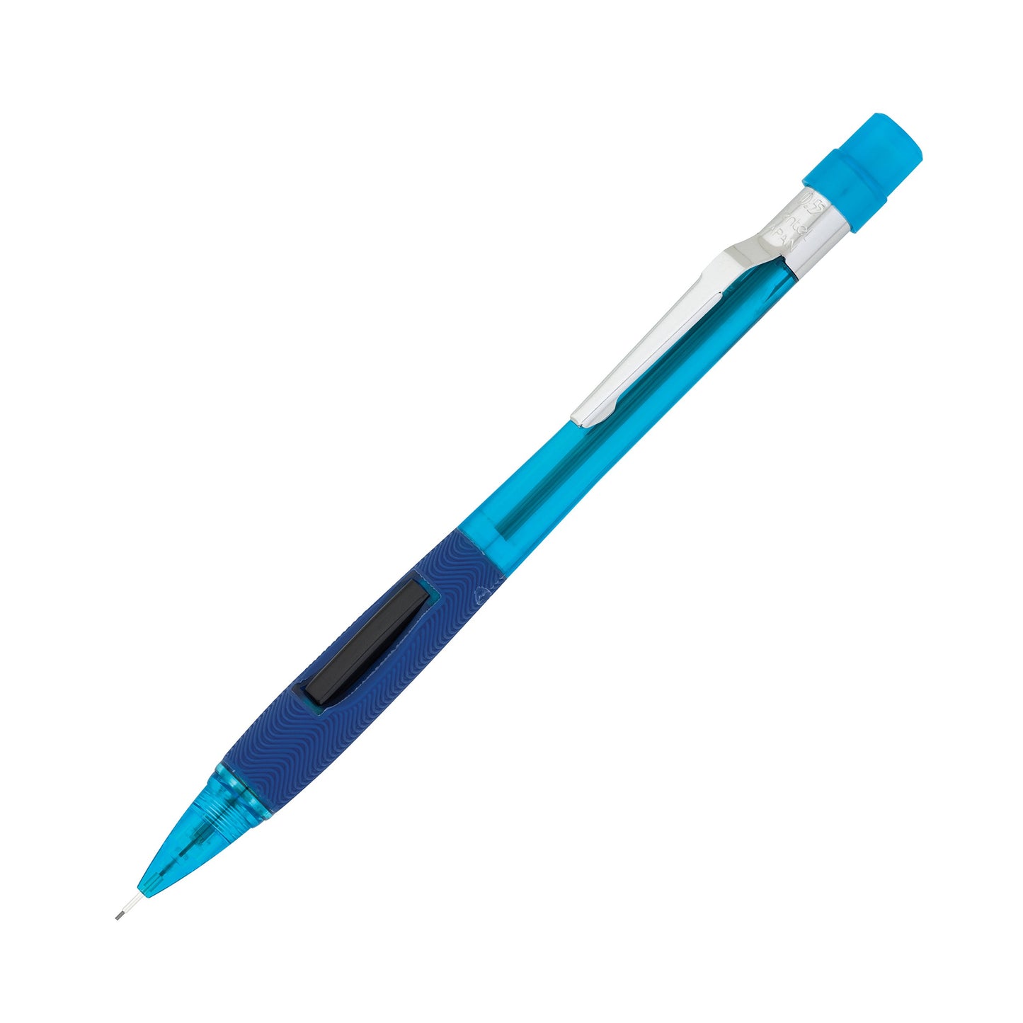 Pentel Quicker Clicker Automatic Pencil, 0.50 mm, Assorted, 2 per Pack (PD345BP2-K6)