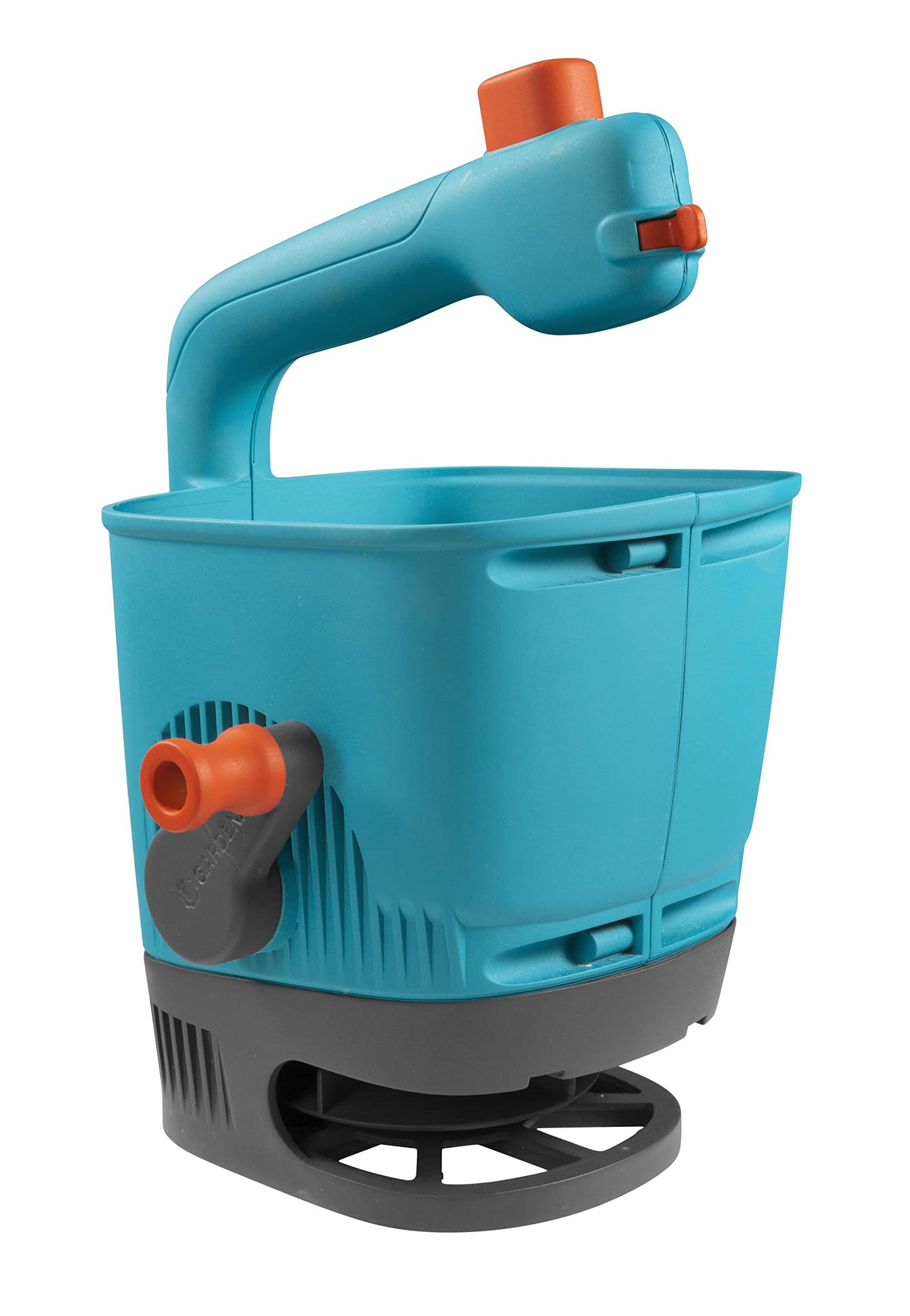 Gardena 431-20 Handheld Spreader, 1076 Sq. Ft. (100 m²), Adjustable Spreading Range, for Spreading Fertilizer, Melting Salt and More
