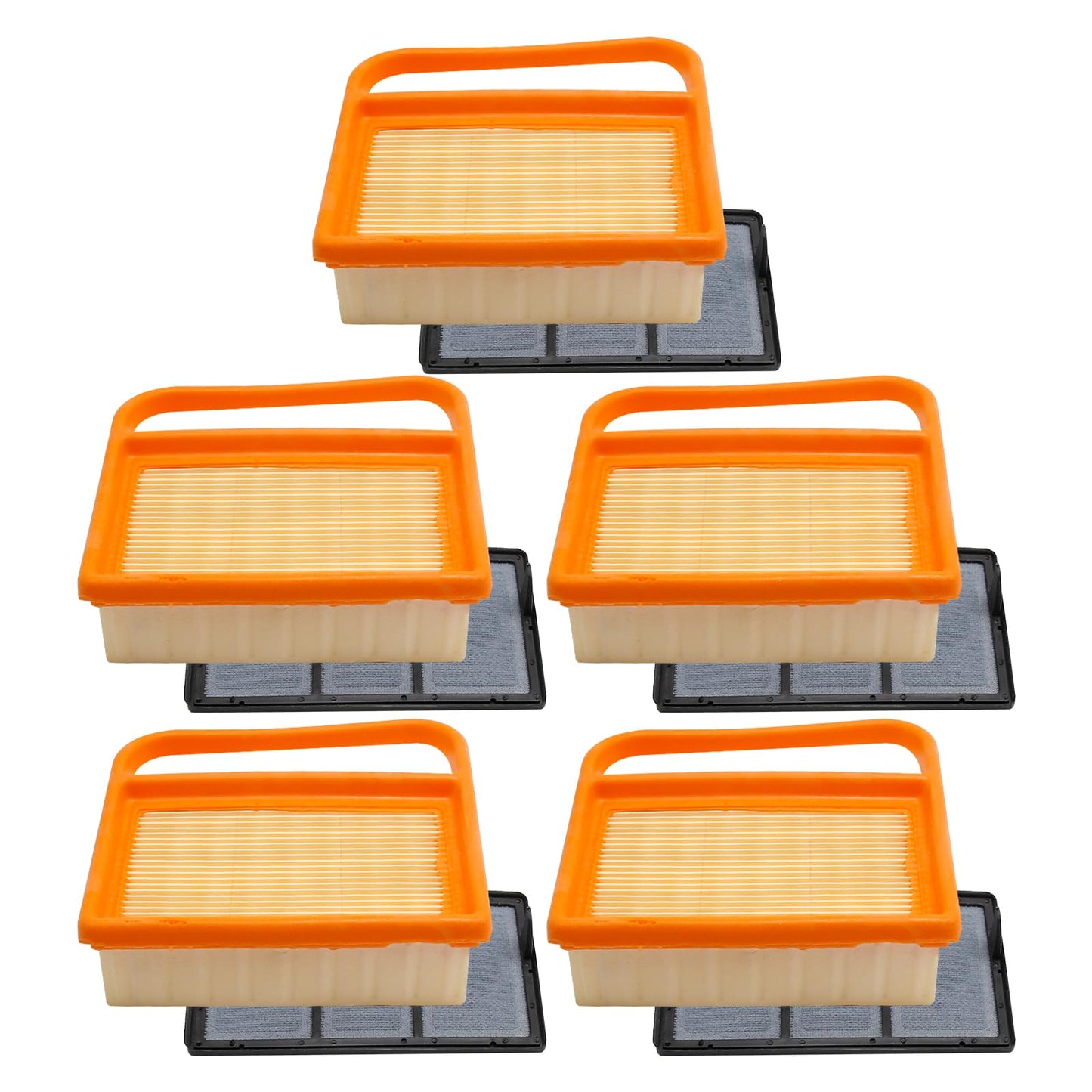 laffoonparts 5 Pack TS420 Air Filter for Stihl Concrete Cutoff Saw TS410 TS420 TS410Z TS420Z TS480 TS500i Cutquik Saws, Air Filter Pre Cleaner Kit Replace#4238 141 0300 4238-140-1800