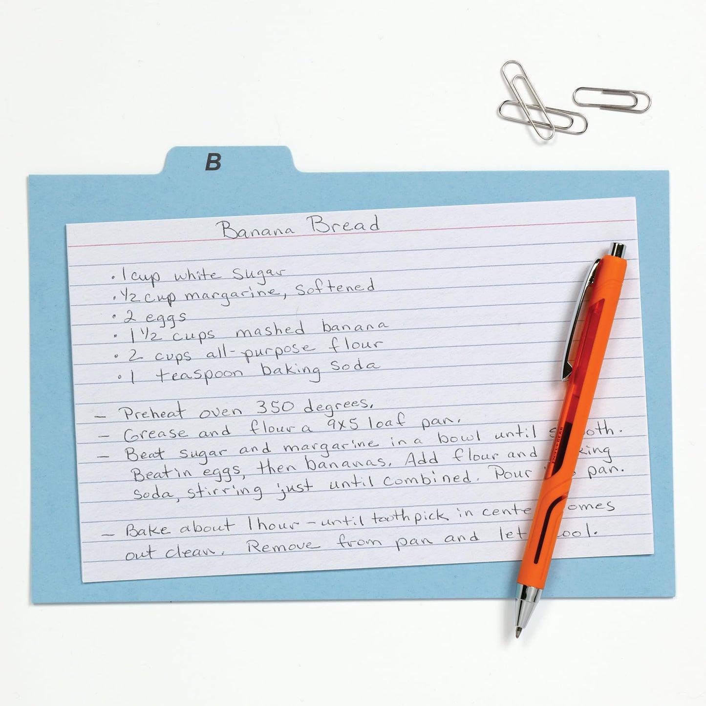Oxford Heavy Weight Index Card Guides, 6 x 9 Inches, Alphabetical A-Z Dividers, Great Recipe Card Organizer, 25-Set (P6925)