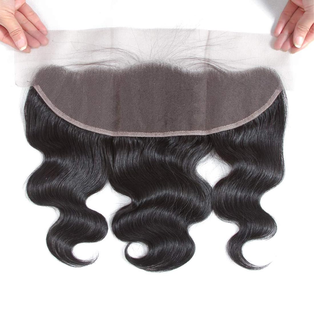 13x4 Body Wave Lace Frontal Closure Human Hair Ear to Ear HD Lace Frontal 180% Density Free Part Full Lace Frontal Brazilian Virgin hair (13x4 Body Wave, 22 Inch)