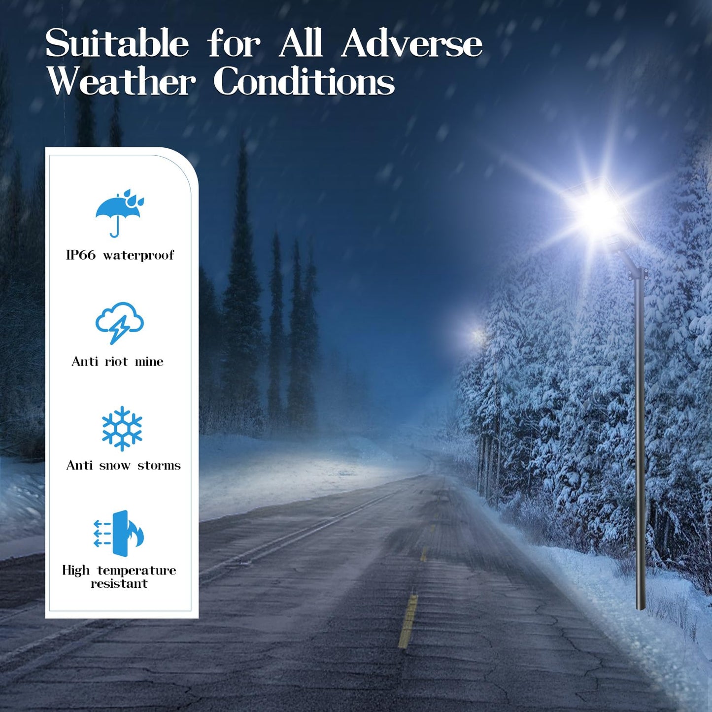 Willmind Solar Street Lights Outdoor: 1200W, Security Lights with Motion Sensor and Remote Control, 6500k Illumination, IP65 Waterproof, Wide Angle, for Outside Garage Yard Garden Parking Lot, 2 Packs