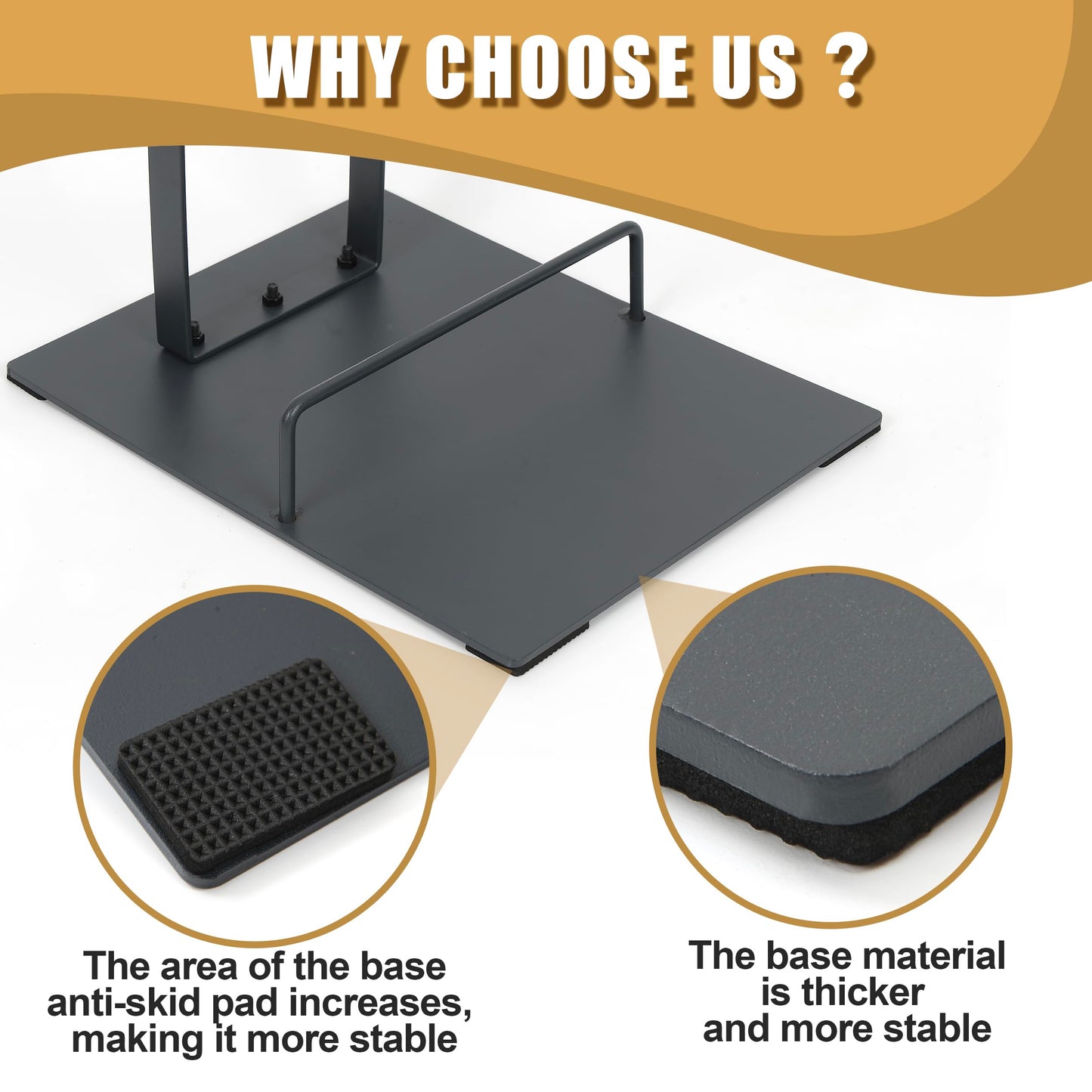 Stable Metal Storage Bracket Stand Holder for Dyson Handheld Cleaner V11 Animal v10 Absolute V8 Energy V7 V6 Cordless Stick Vacuum Cleaners with Charger Holder