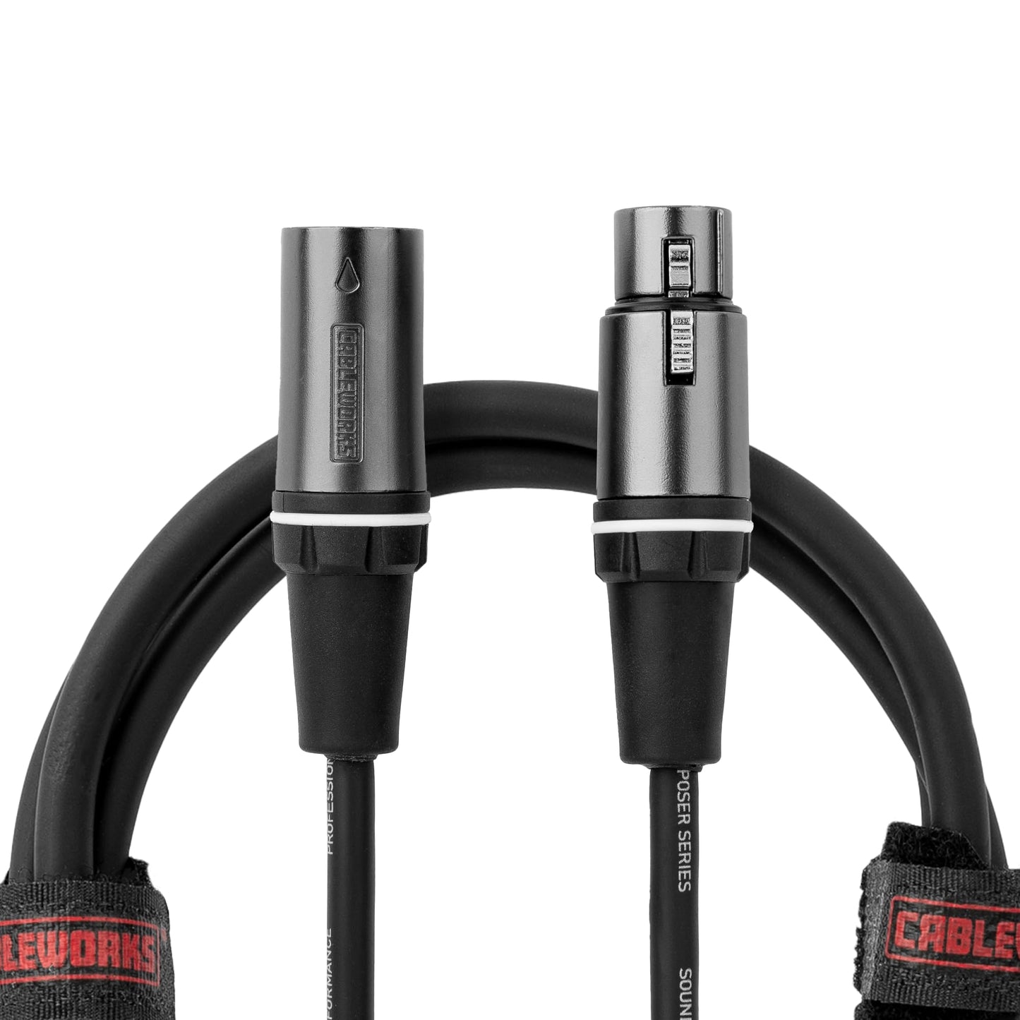 Cableworks by Gator Cases Composer Series Deluxe 20 Foot XLR Microphone Cable, (GCWC-XLR-20)