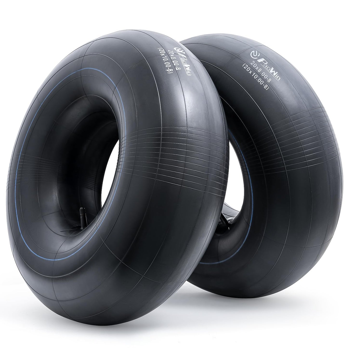 2-PCS 20x8.00-8/20x10.00-8 Replacement Inner Tube with TR13 Straight Valve Stem Compatible with Wheelbarrows, Mowers, Hand Trucks and More 20x8.00-8/20x10.00-8 Tire Tubes
