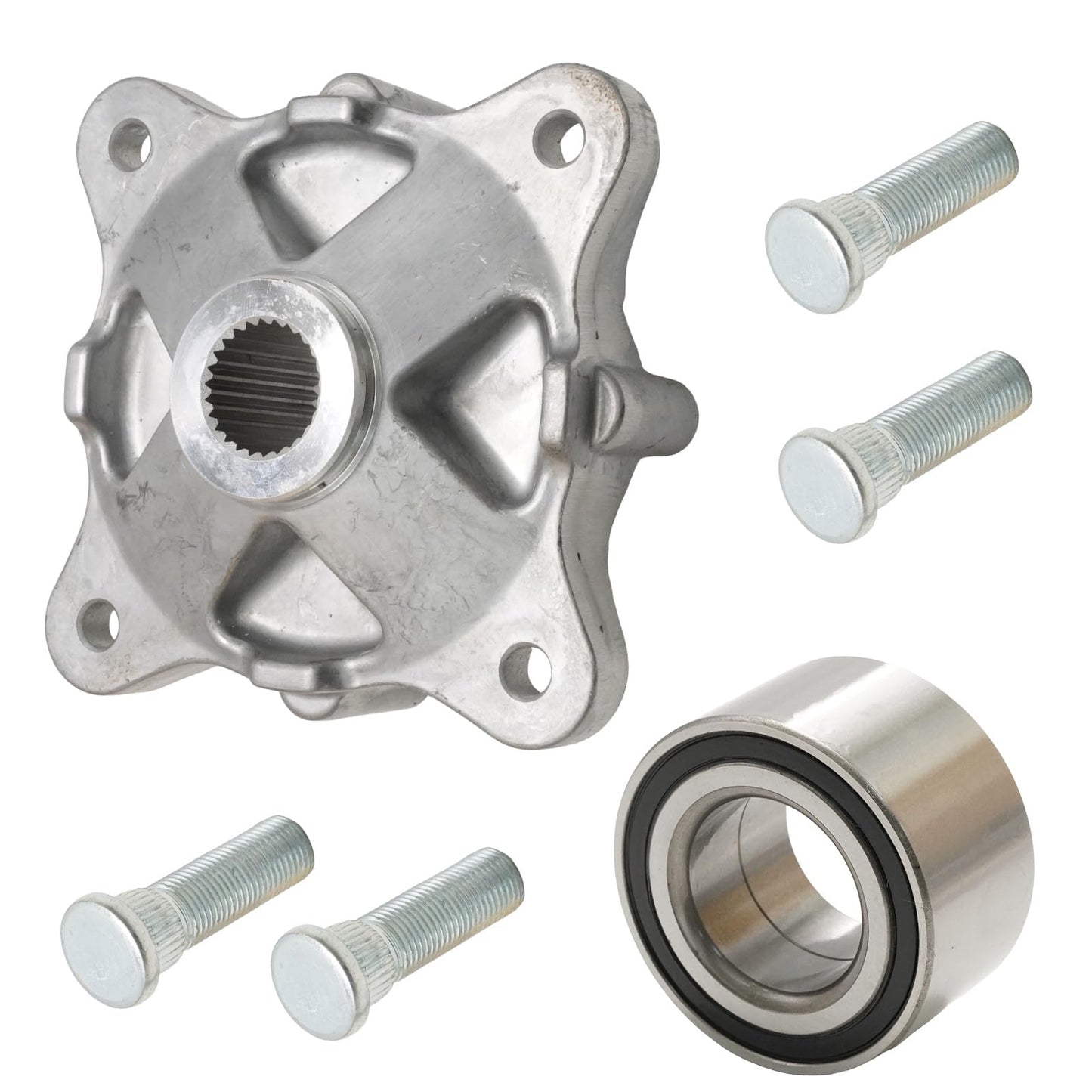 Saihisday 5135113 Rear Wheel Hub Repair Kit, Replacement for Polaris ACE 2016-2019 Replacement for Polaris Ranger Crew 700 2008, Replaces 7518378 3514635