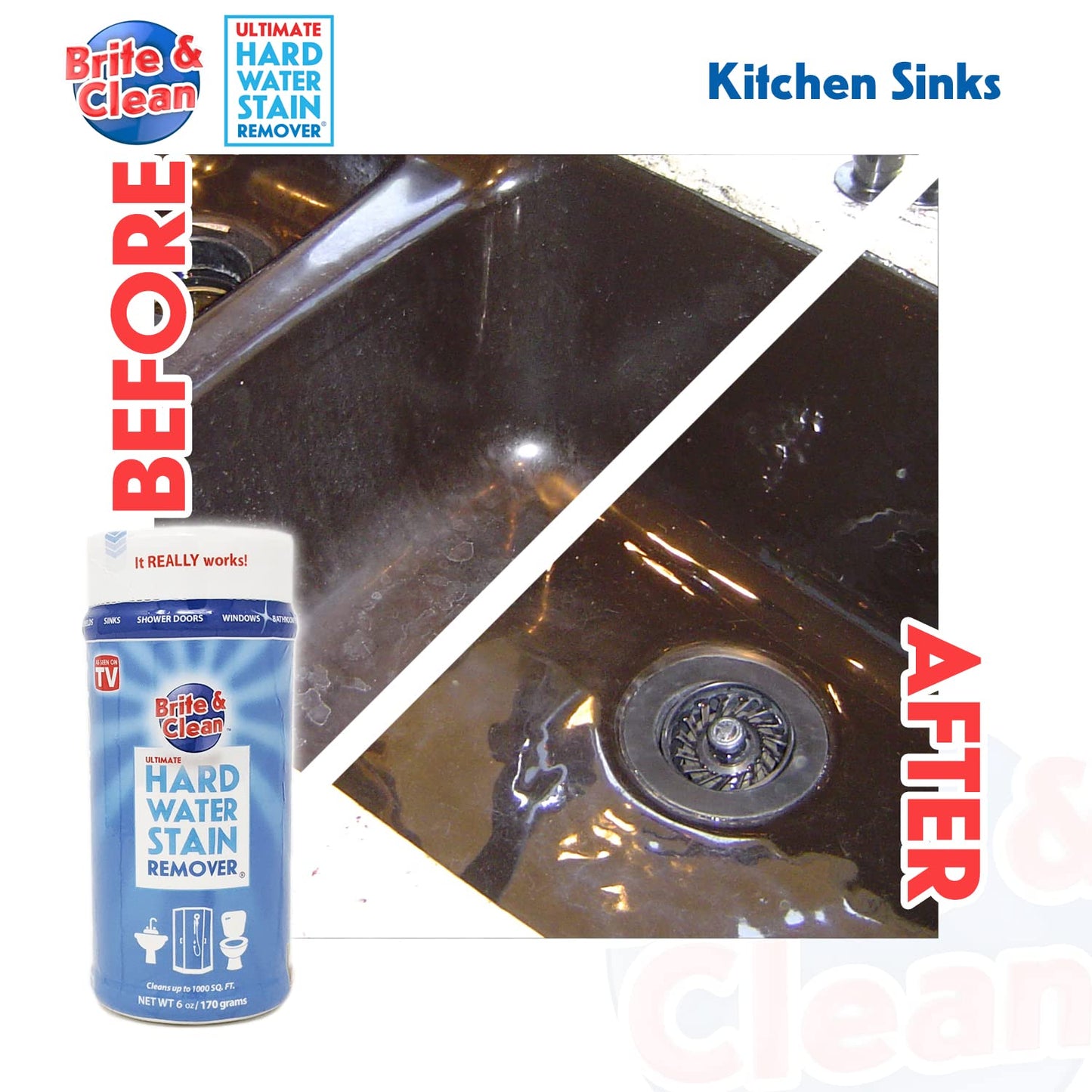 Brite & Clean® (Bright & Clean) Ultimate Hard Water Stain Remover®
