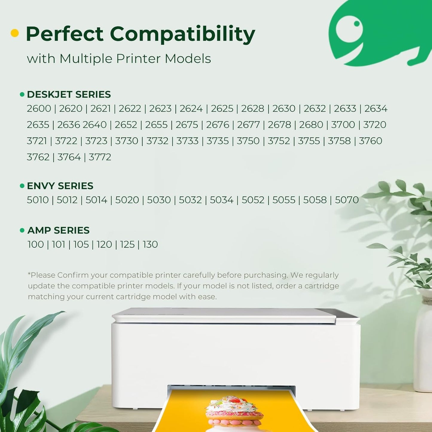 COLORETTO 65XL Ink Cartridges for HP Envy 5055 Ink 5052 5010 5000 DeskJet 3755 3772 3752 3722 3720 3700 2655 2652 2624 2630 2675 2600 AMP125 Printer Remanufactured hp 65 XL 1Black 1Color 2-Pack