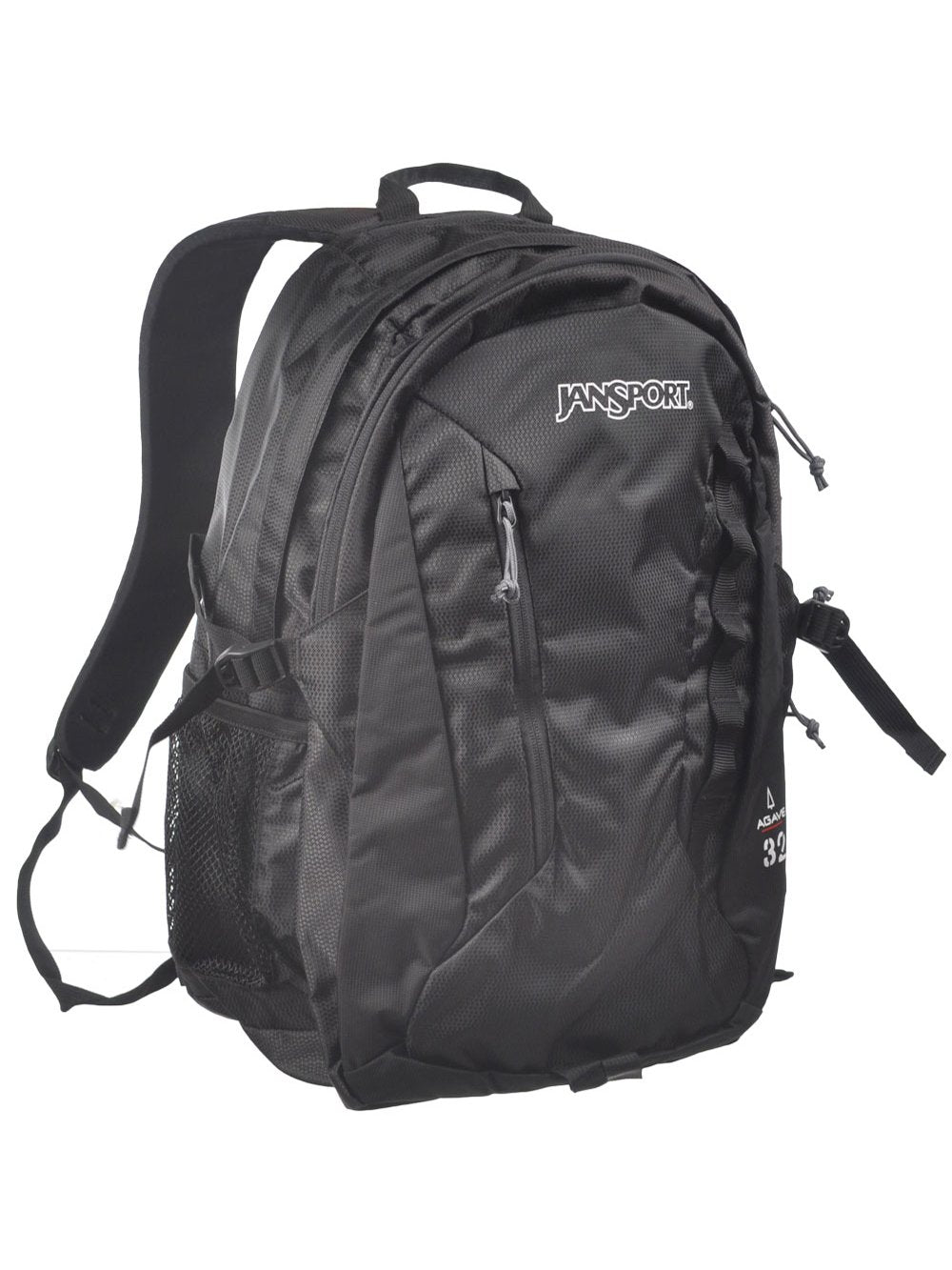 JanSport Agave Hiking Backpack - 32 Liter Daypack with Universal 3L Hydration System or 38.1cm Laptop Sleeve, Black
