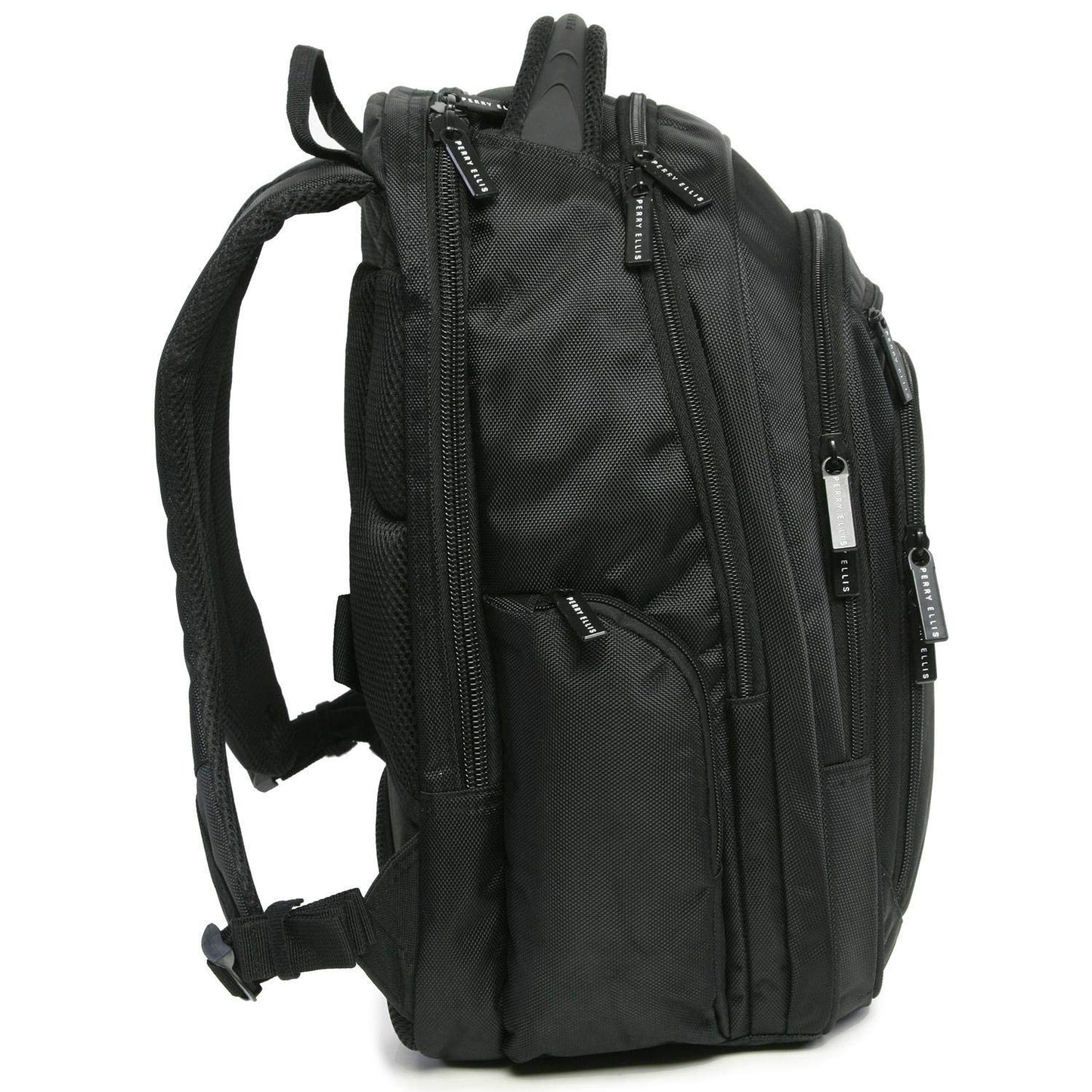 Perry Ellis M150 Business Laptop Backpack, Black