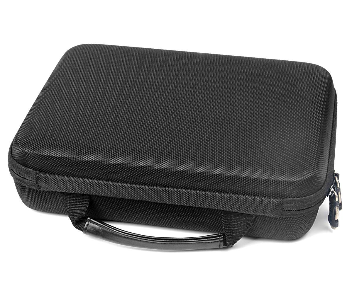Hallart Travel Carry Case for Zoom H1, H2N, H5, H4N, H6, F8, Q8 Handy Music Recorders, Charger, Mic Tripod Adapter,SD cards and Accessories