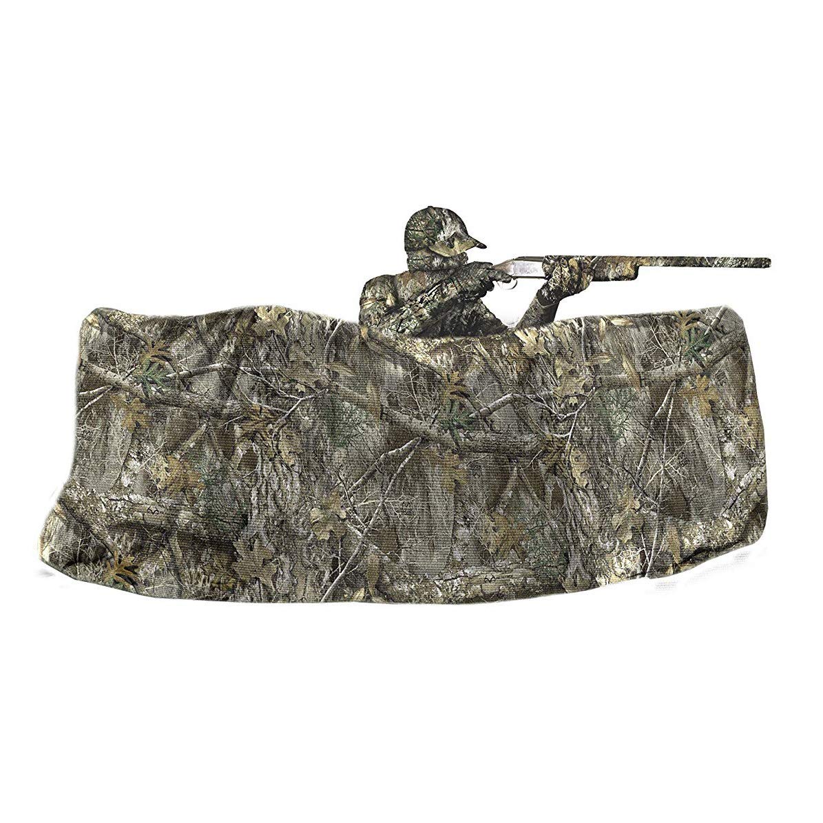 Allen Company Camo Netting for Hunting Blinds, 12 feet x 56 inches - Realtree Edge