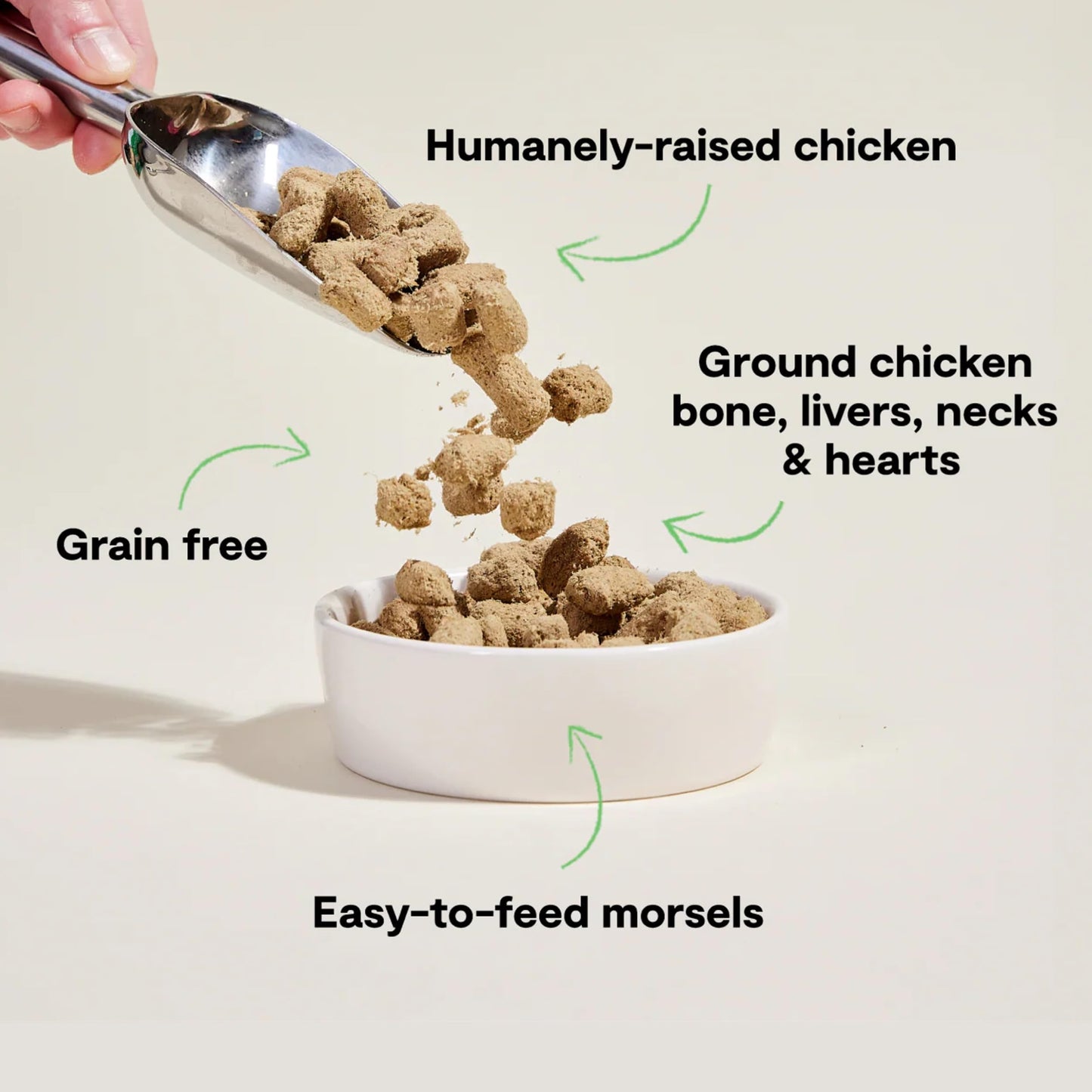 Open Farm Freeze Dried Raw Dog Food, Humanely Raised Meat Recipe with Non-GMO Superfoods and No Artificial Flavors or Preservatives (13.5 Ounce (Pack of 1), Harvest Chicken Recipe)
