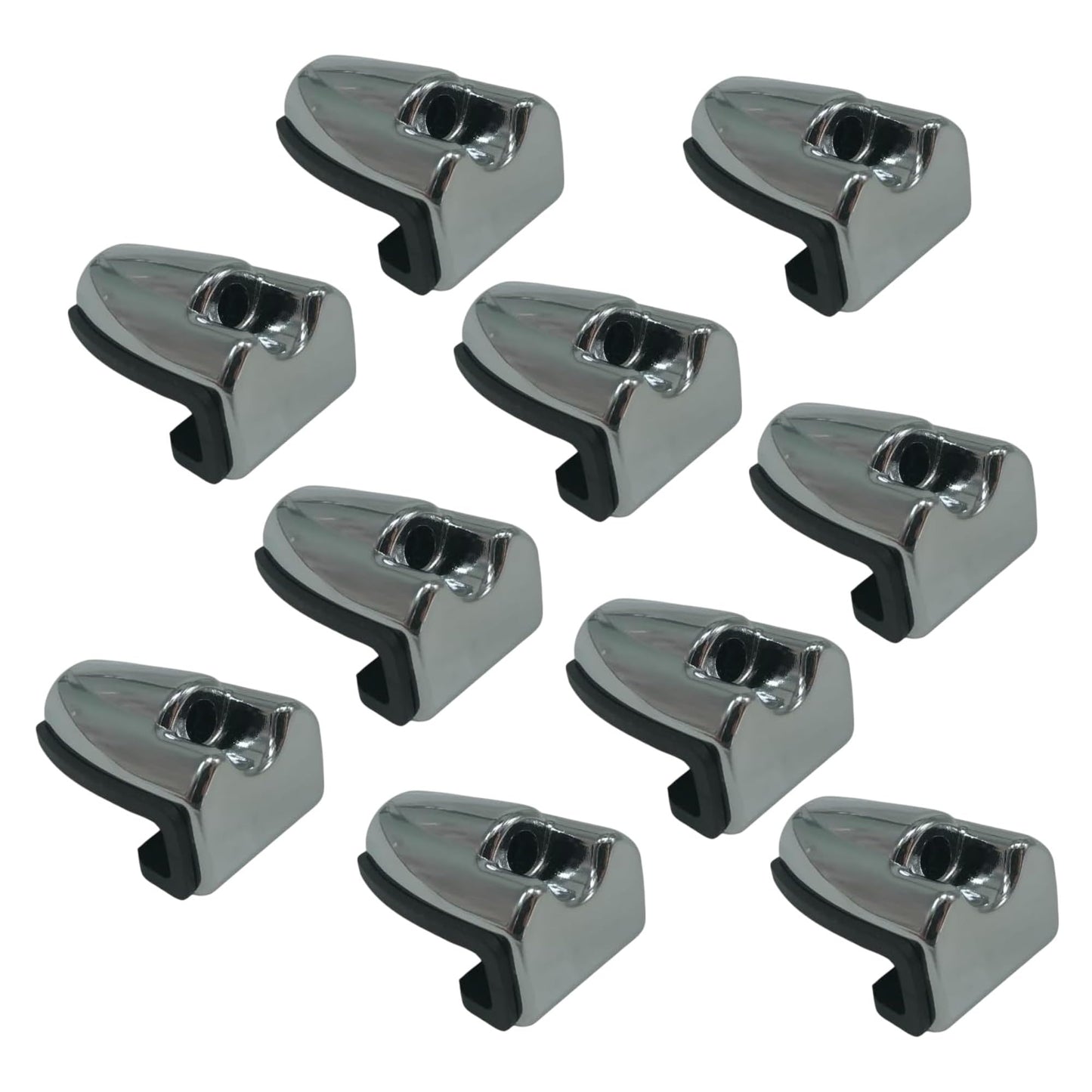 AIAS Rubber Gasket Bass Drum Claws – 10 Pack Hoop Protection with Secure Grip and Vibration Control