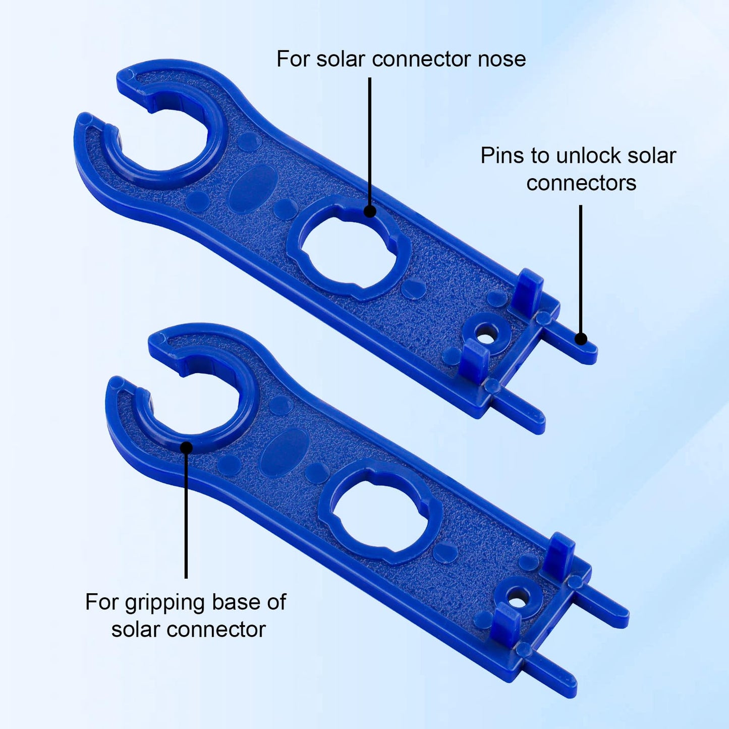 MOOKEERF Solar Connectors - 20Pairs / 40PCS Solar Panel Connector Male Female with Dual Spanners IP67 Waterproof
