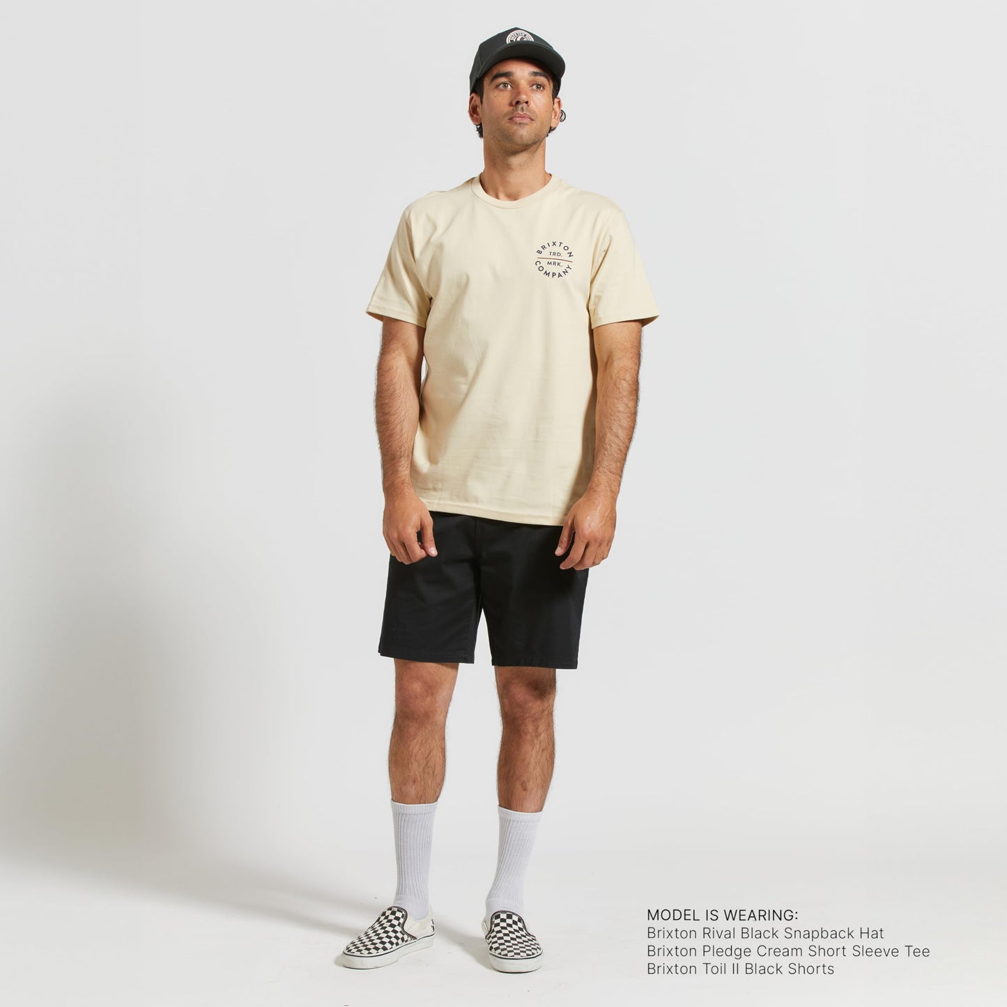 Brixton Unisex's Standard 11382, Washed Black, Washed Black, One Size