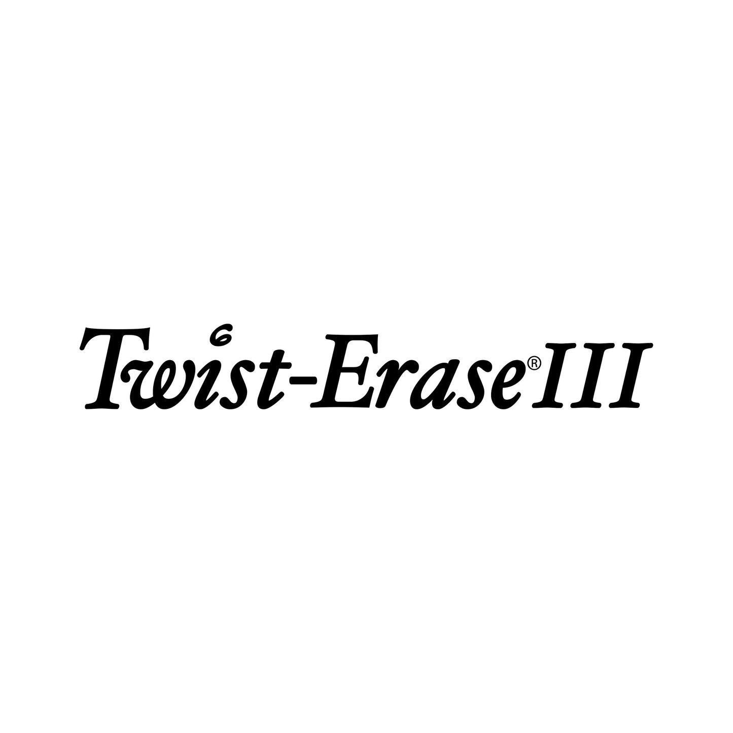 Pentel Twist-Erase III Mechanical Pencil, Writing, Drawing, School Supplies, Large Retractable Eraser, 0.5mm Fine Point, Black Barrel, QE515-A, Box of 12
