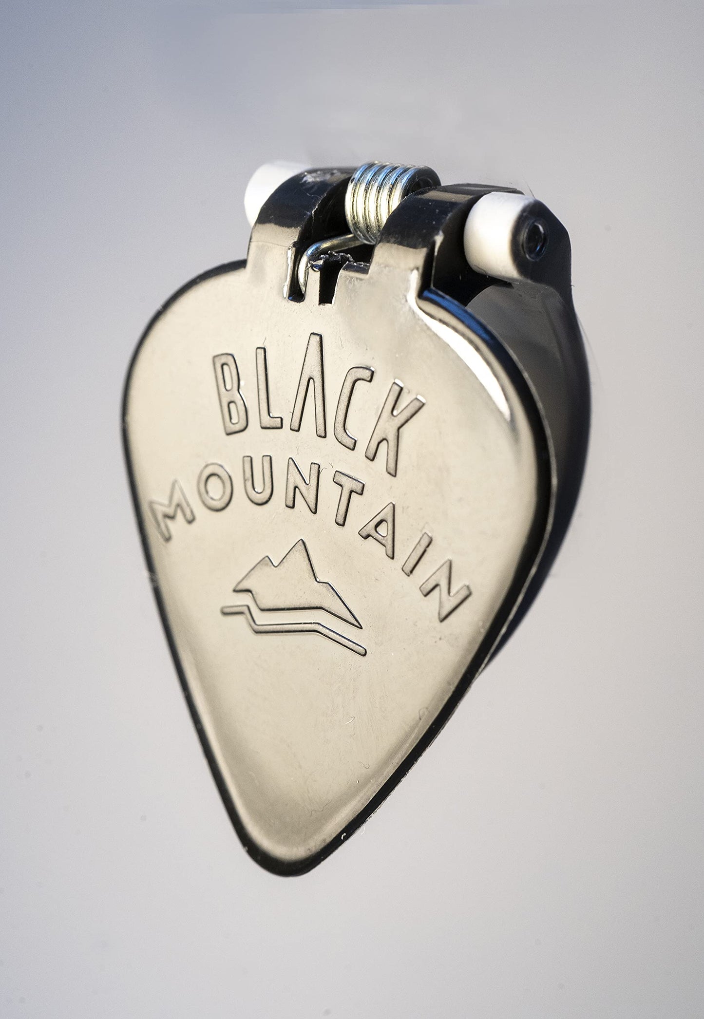 Black Mountain Medium Gauge Thumb Picks for Acoustic Guitar, Electric Guitar, Ukulele, Banjo, and More - Spring Loaded Universal Fit for Medium to XL Thumbs - Premium Finger Picks