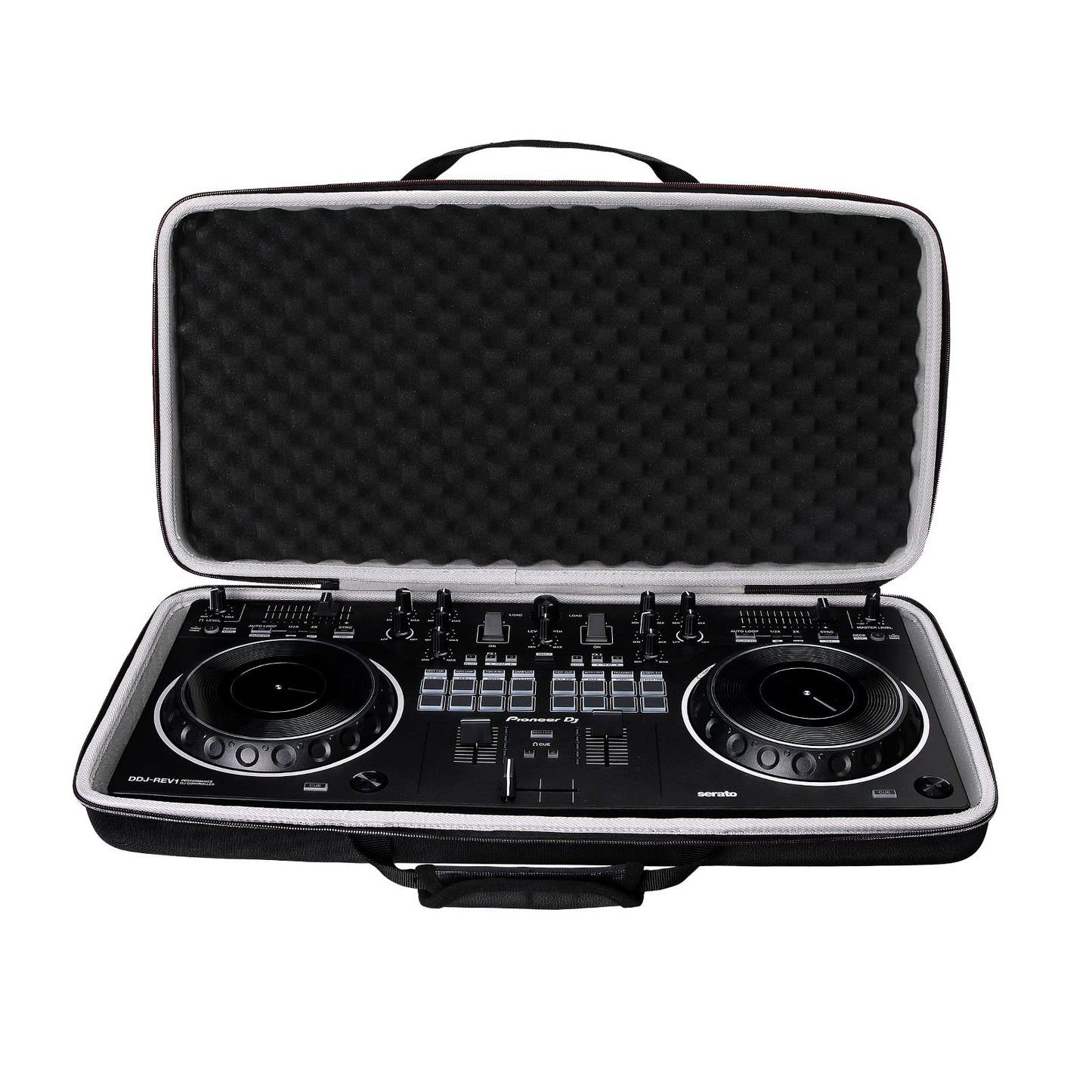 XANAD Hard Case for Pioneer DJ DDJ-REV1 2-Deck Serato DJ Controller - Protective Carrying Storage Bag