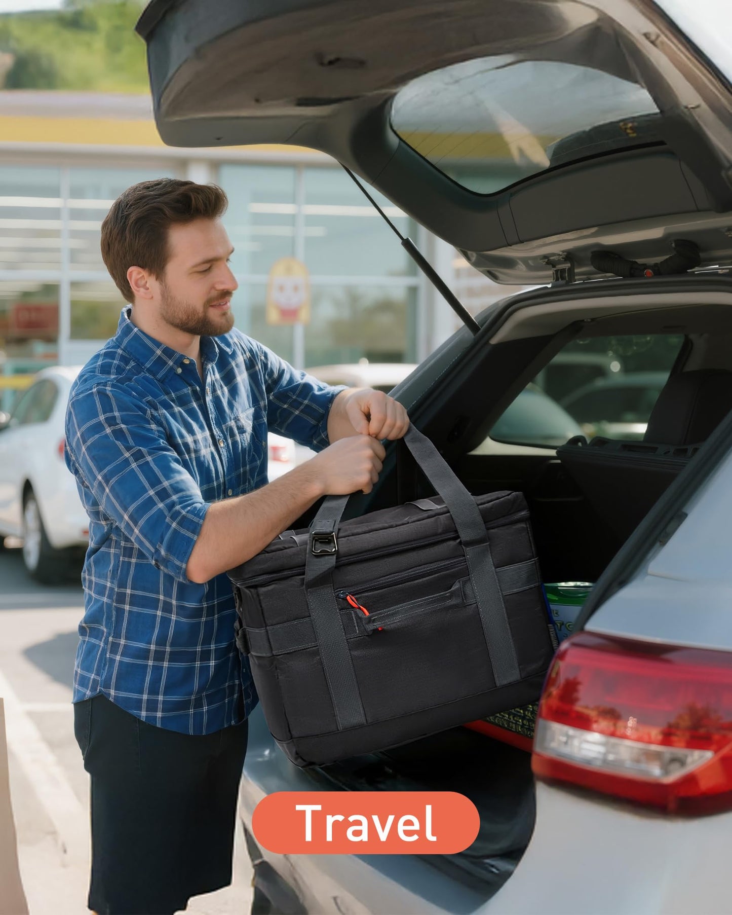 TOURIT Cooler Bag 60-Can Insulated Soft Cooler Large Collapsible Cooler Bag 40L Lunch Coolers for Picnic, Beach, Work, Trip