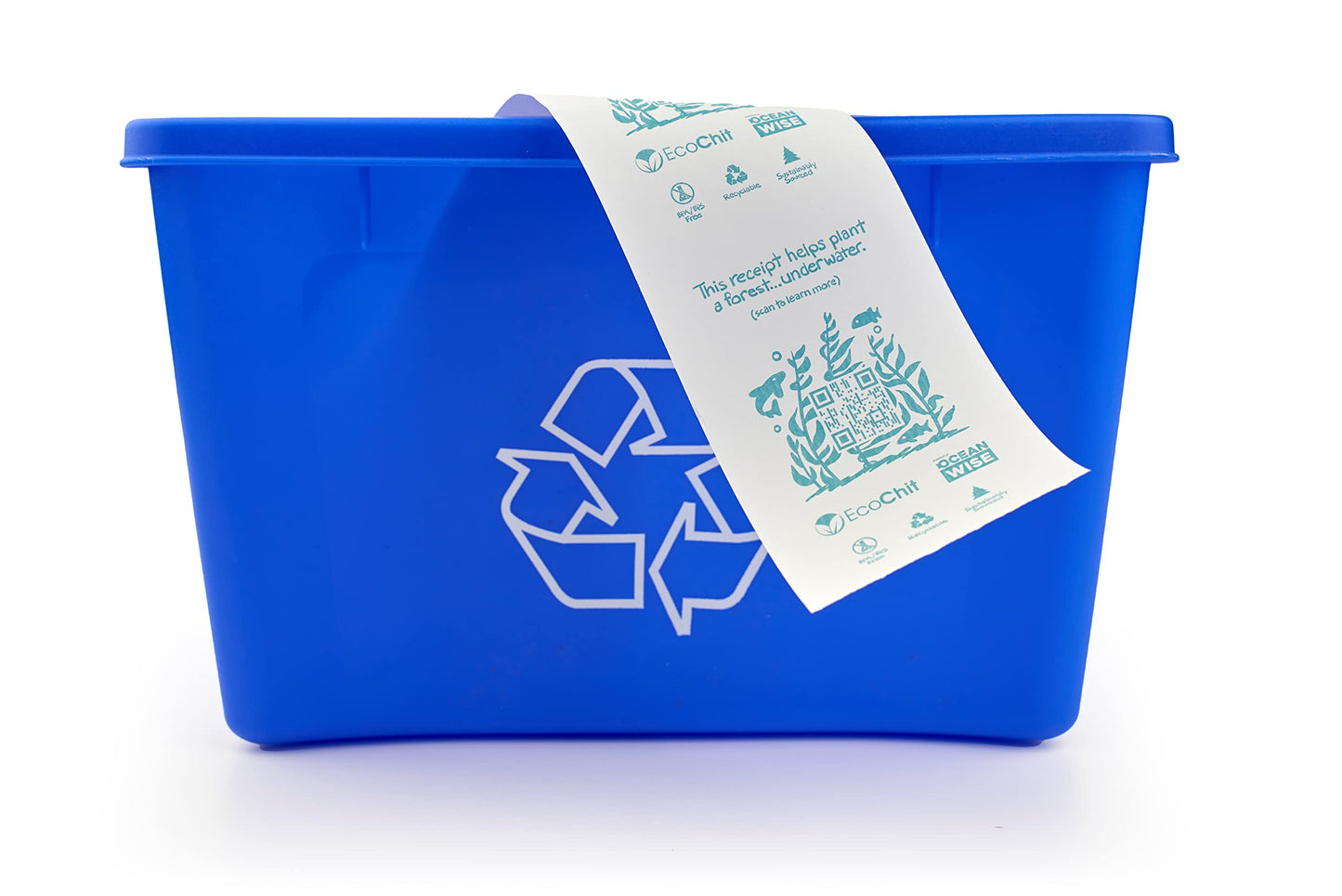 EcoChit Phenol-Free Thermal Paper Rolls, 2-1/4" x 45', Every Case Helps Plant Underwater Kelp Forests, Case of 50